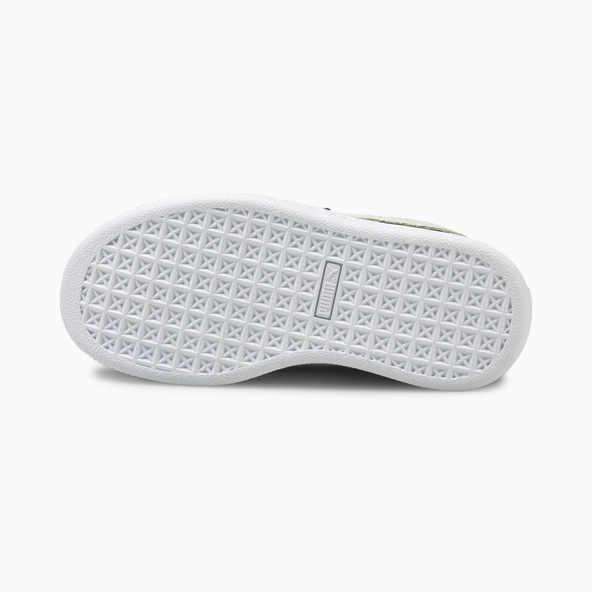 Puma suede shop kids white