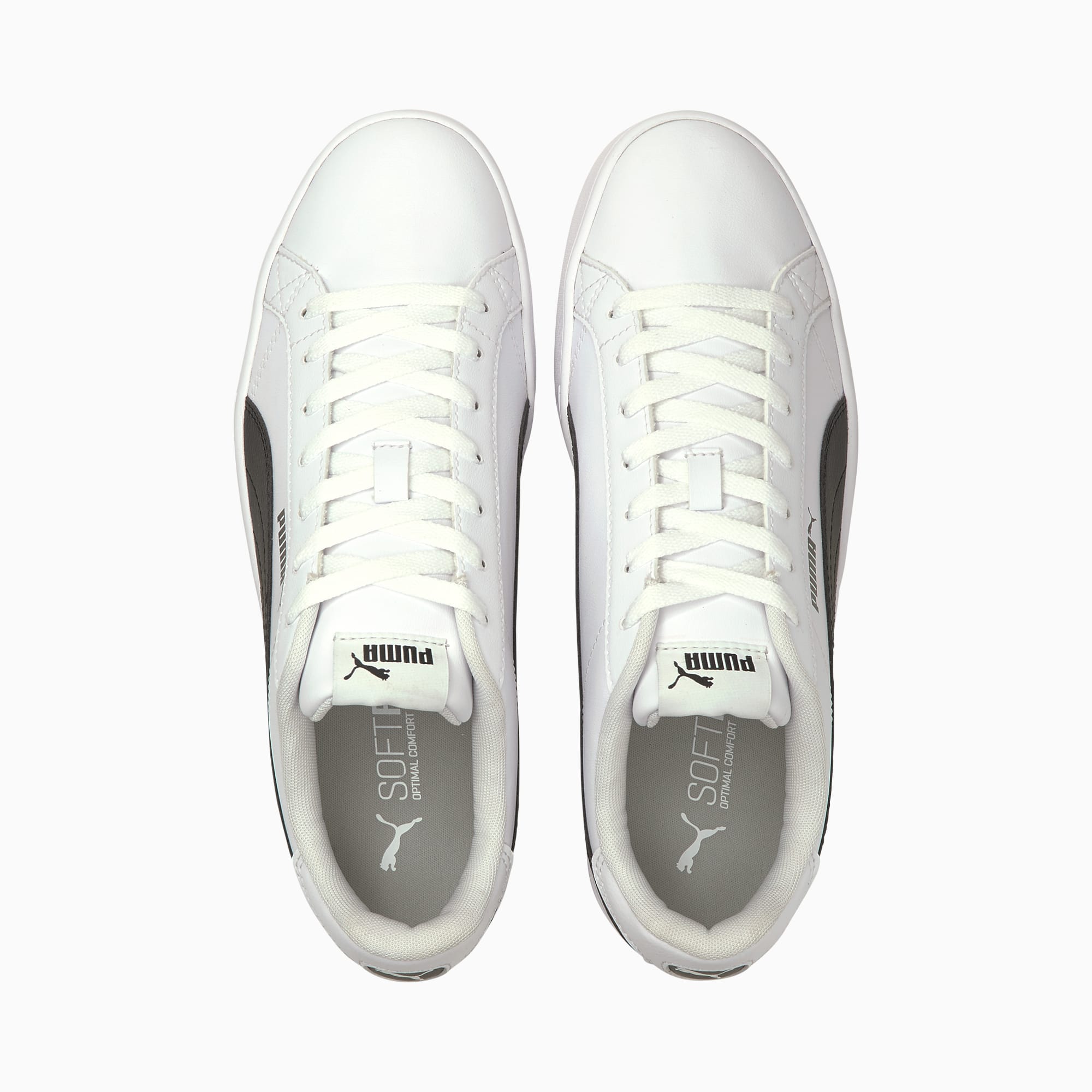 Smash Vulcanised V3 Low Trainers Puma White Puma Black PUMA