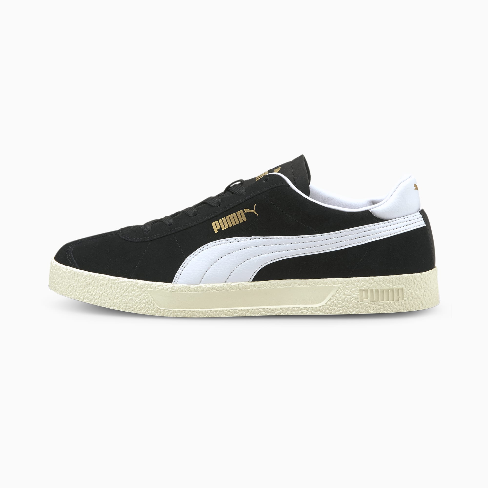 Puma suede black team gold white cheap