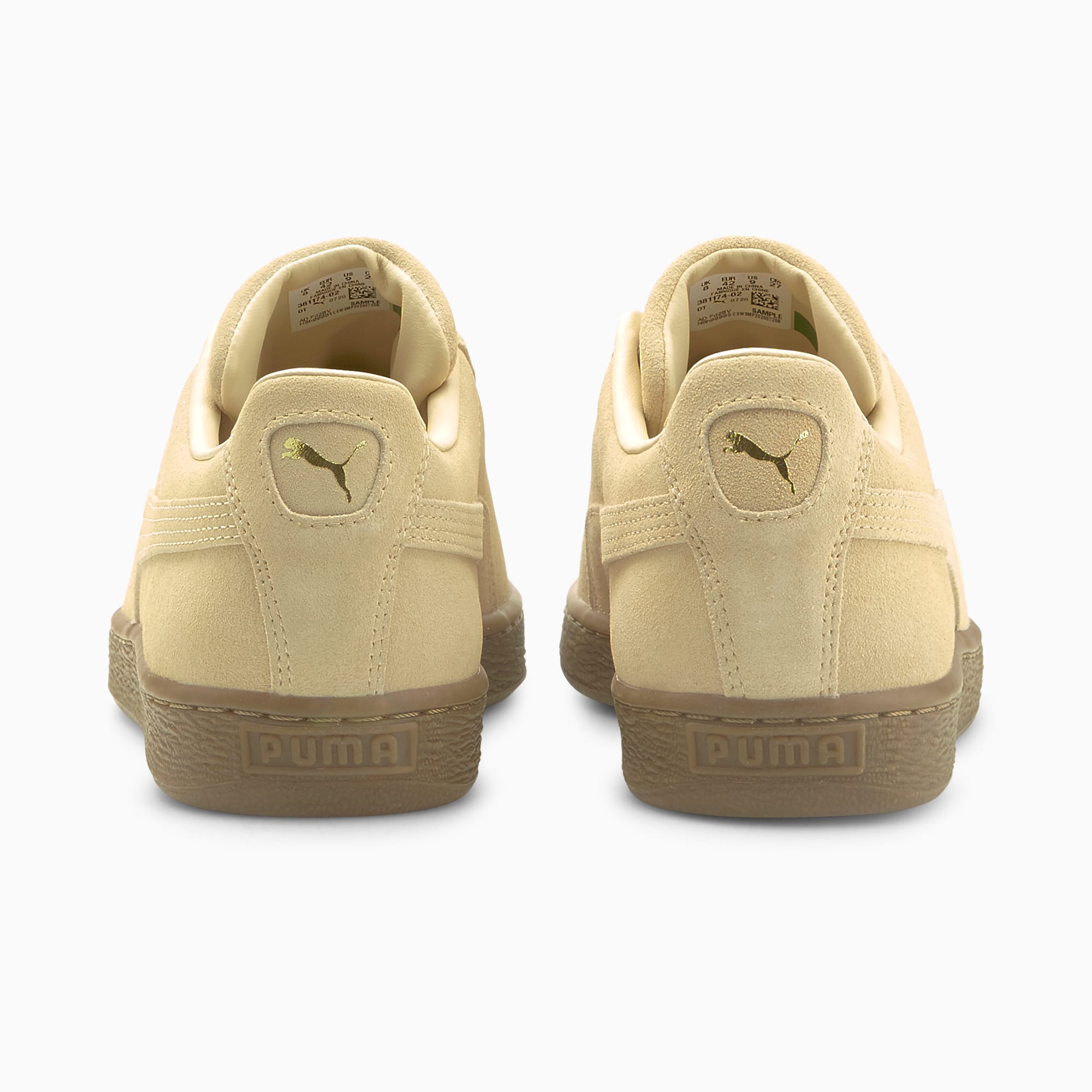 Puma suede gum sole hot sale trainers