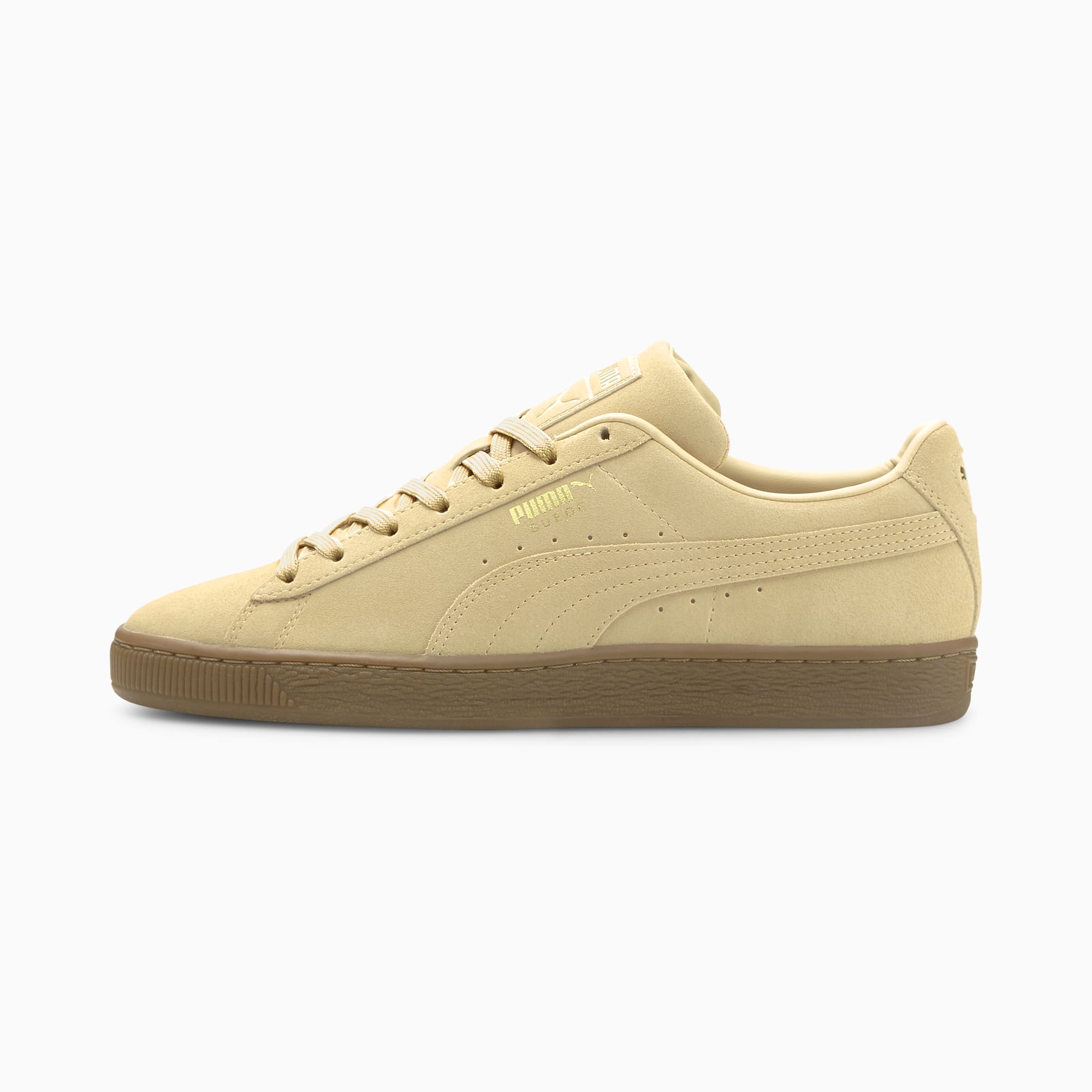 Puma suede shop gum bottom