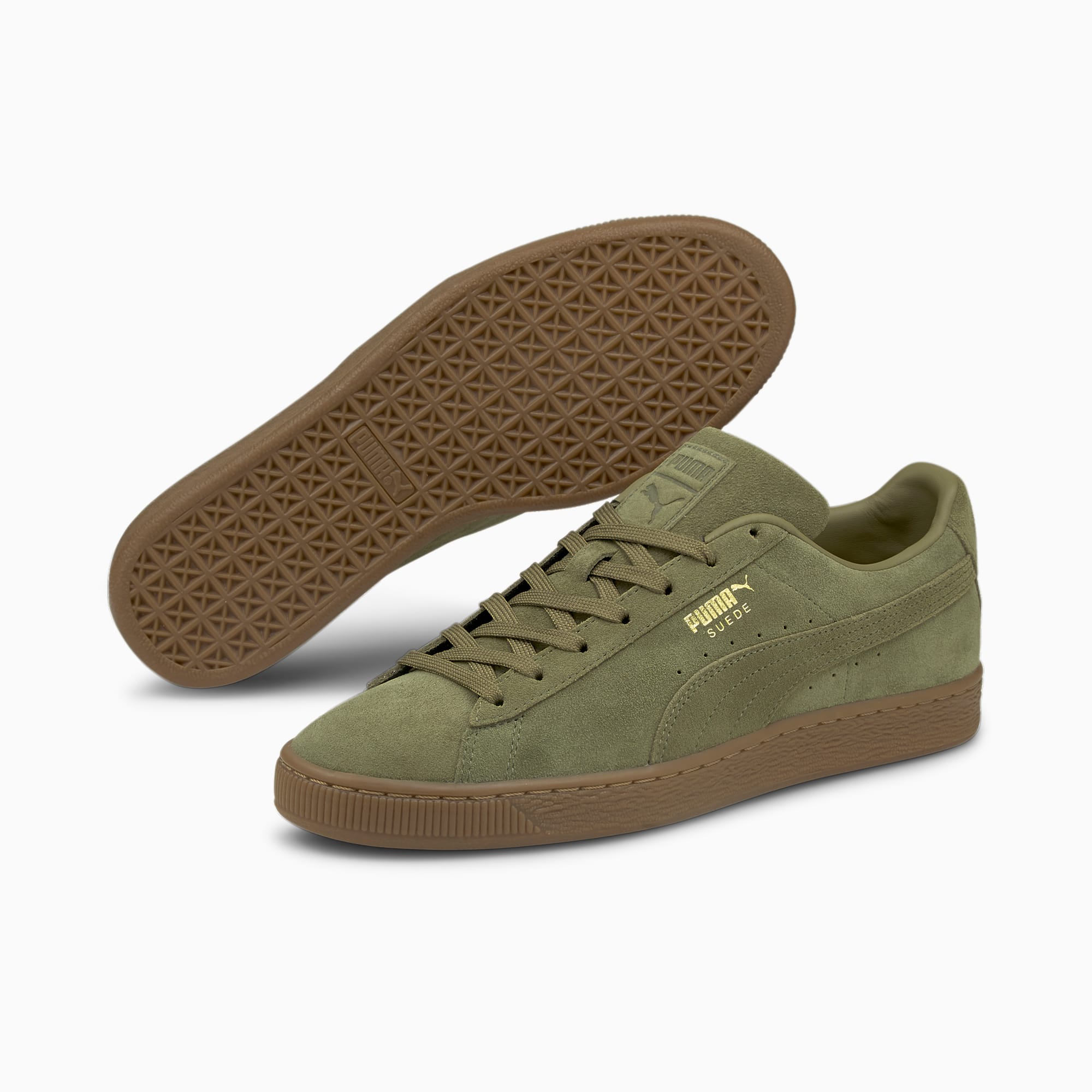 Suede Gum Trainers