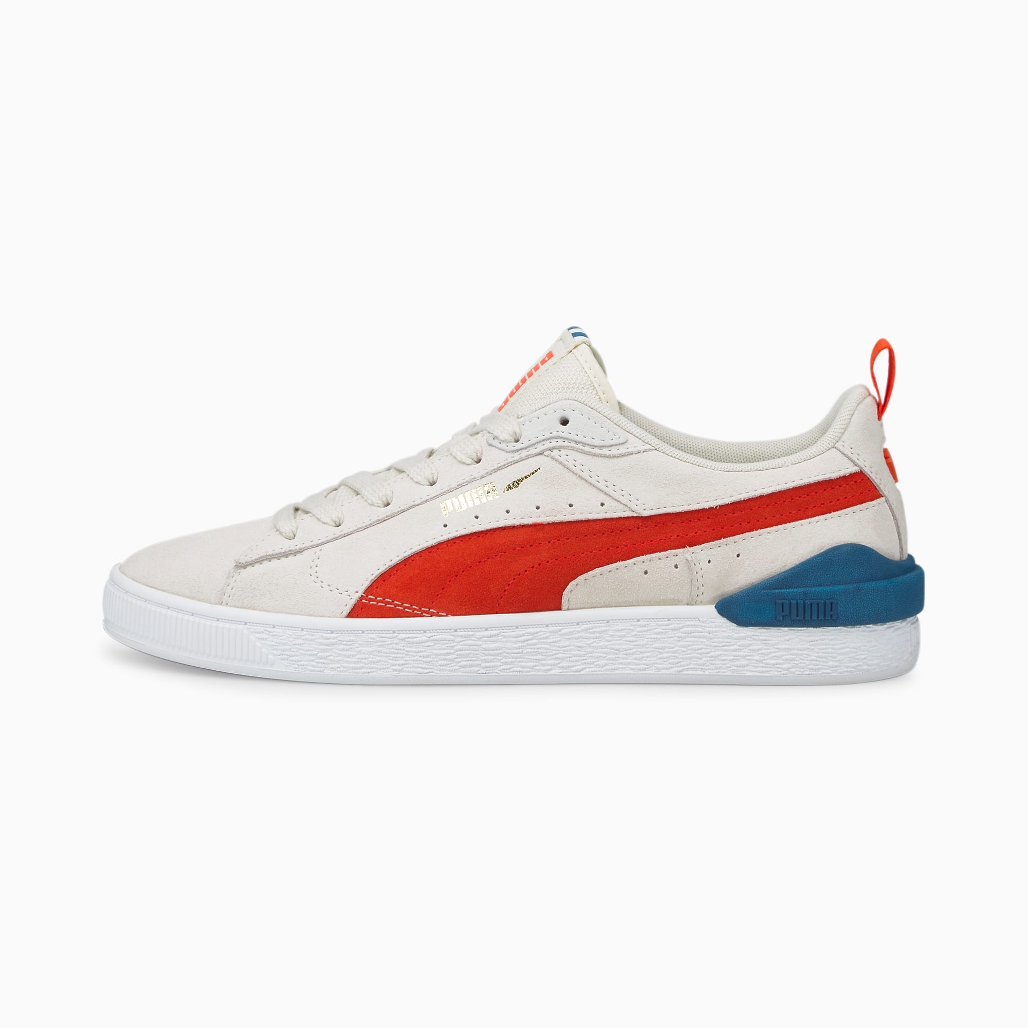 Suede Bloc Sneakers