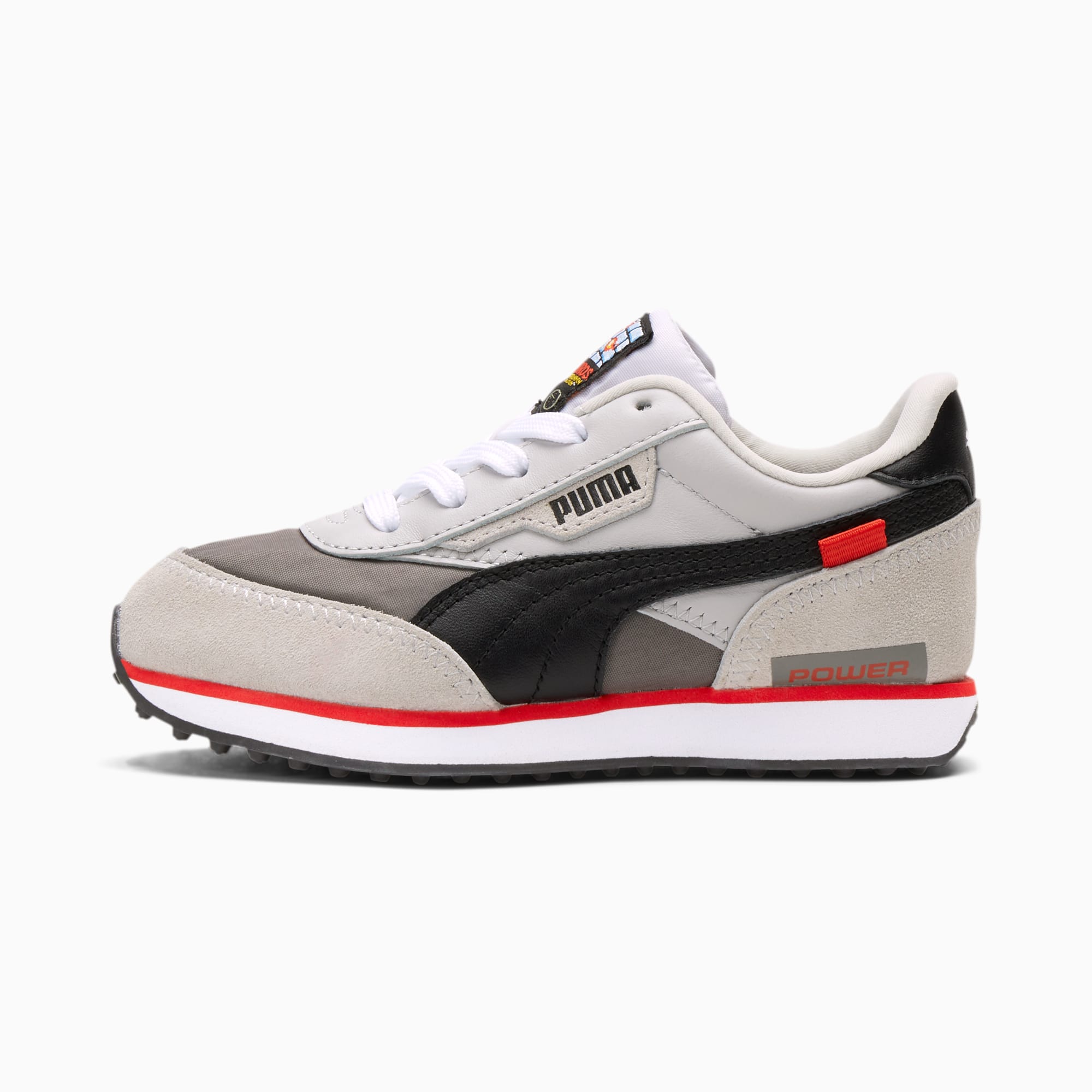 PUMA x NINTENDO Future Rider NES™ Kids' Trainers | Gray Violet-Puma Black |  PUMA Kids Sneakers | PUMA Finland