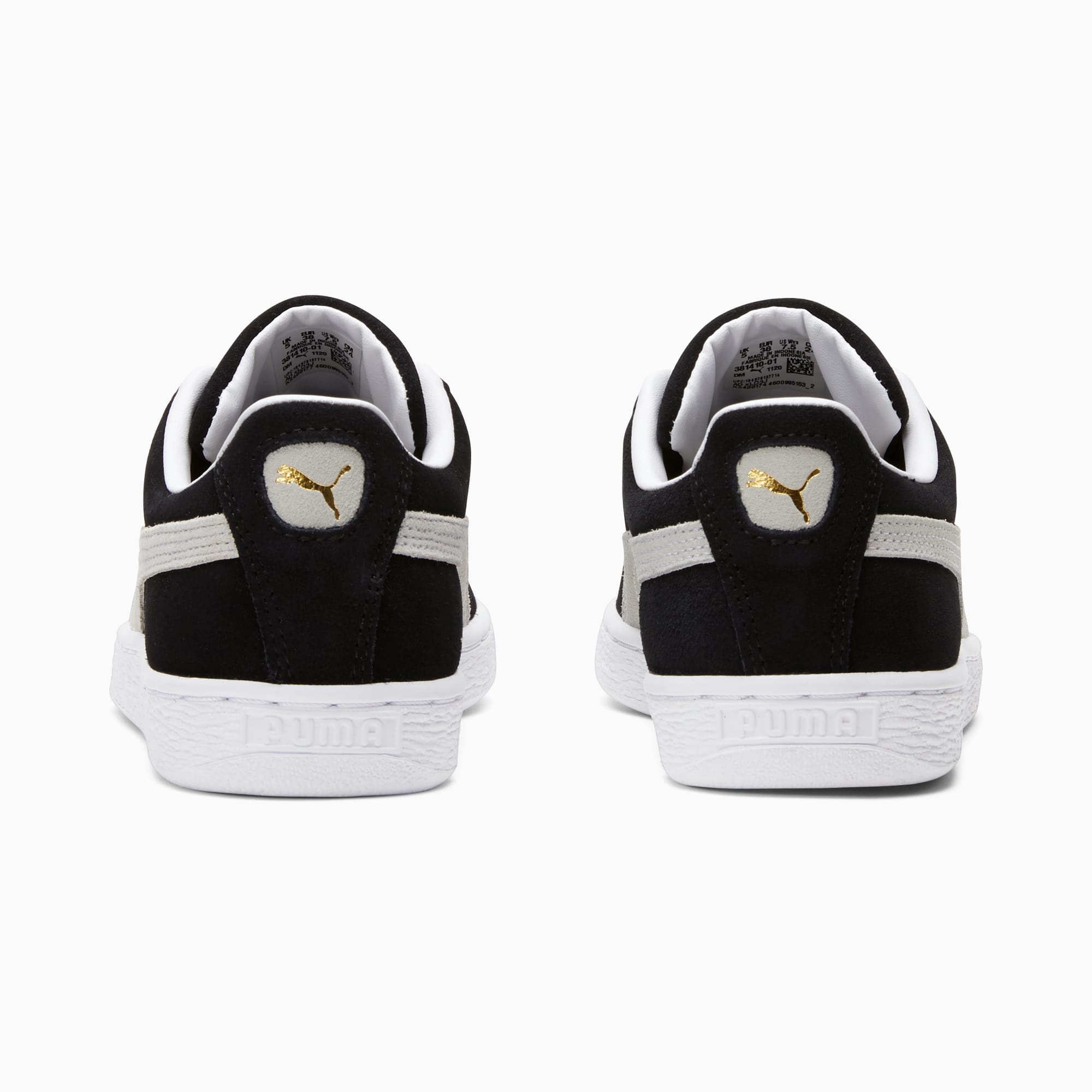 PUMA Suede Classic XXI Black Black 4 D (M) : : Clothing