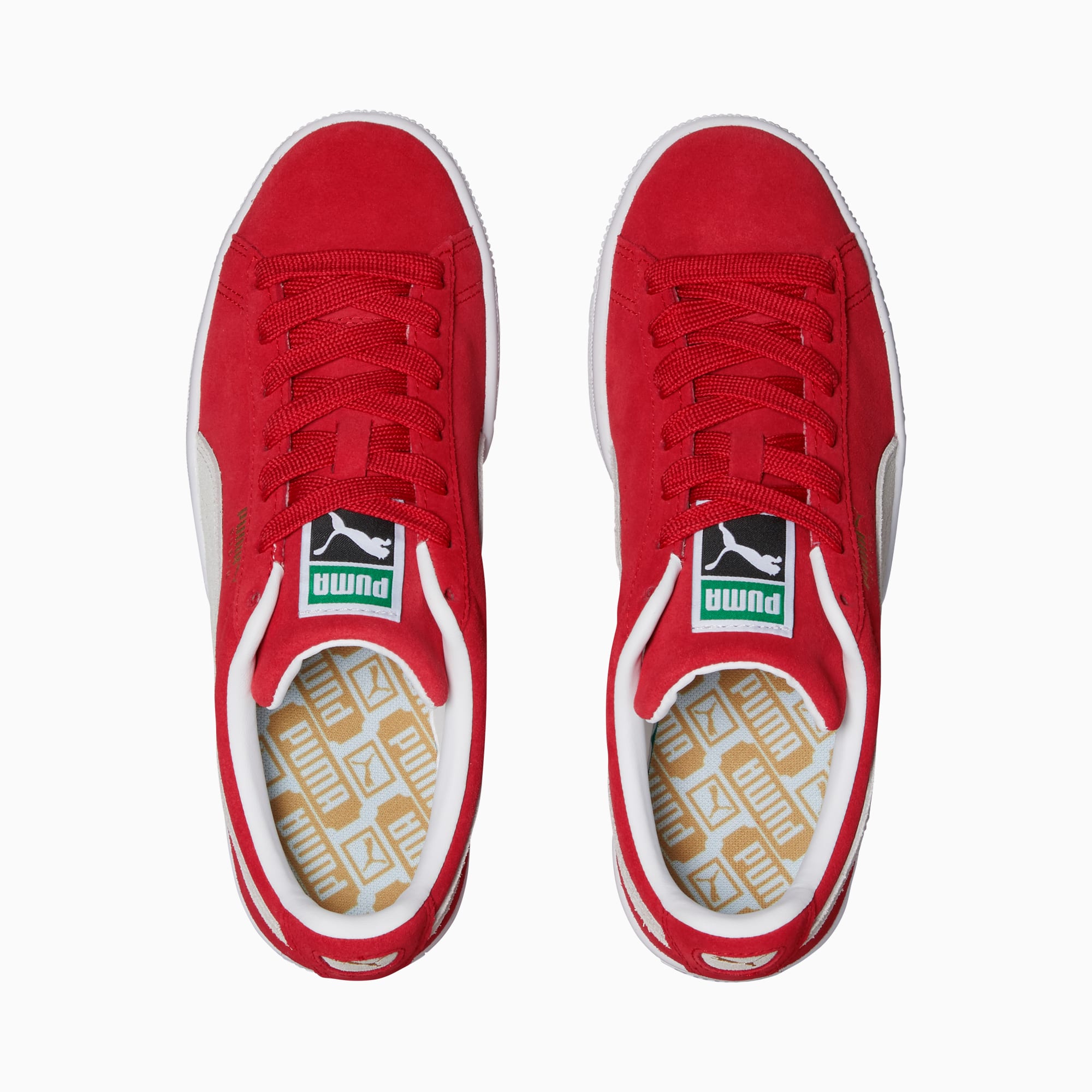 Puma Suede Classic Xxi Women's Sneakers, High Risk Red/White, 7.5