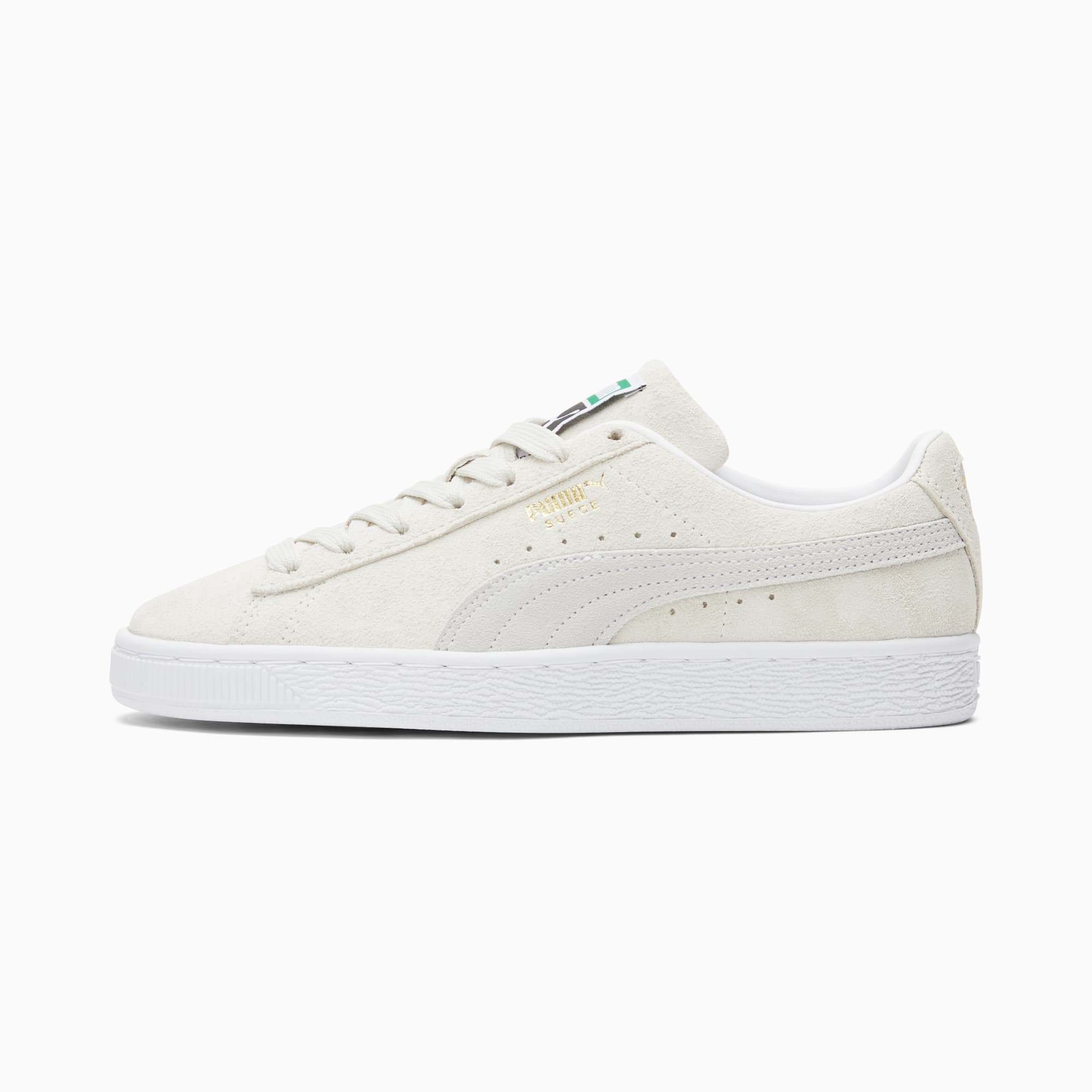 all white low top pumas