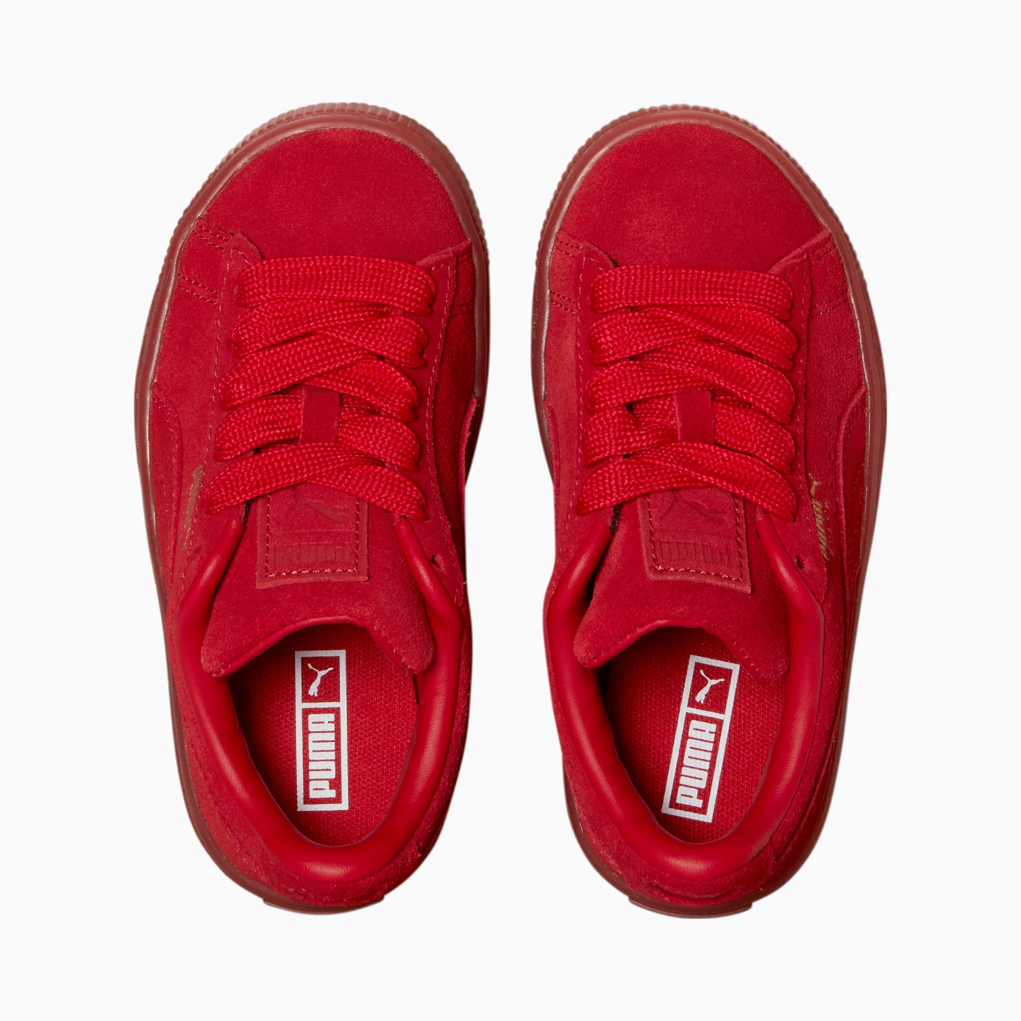 Suede Classic Mono Gold Little Kids Shoes