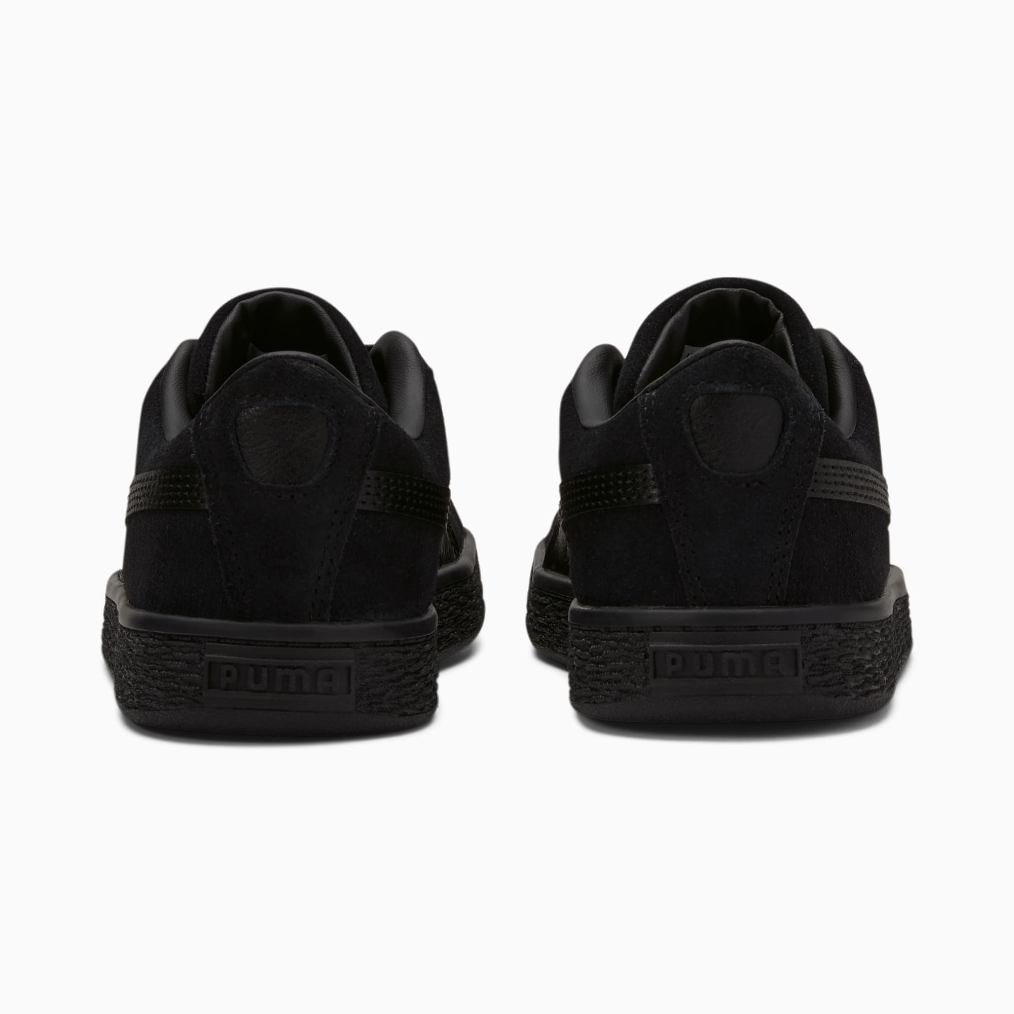 Puma suede kids black sales