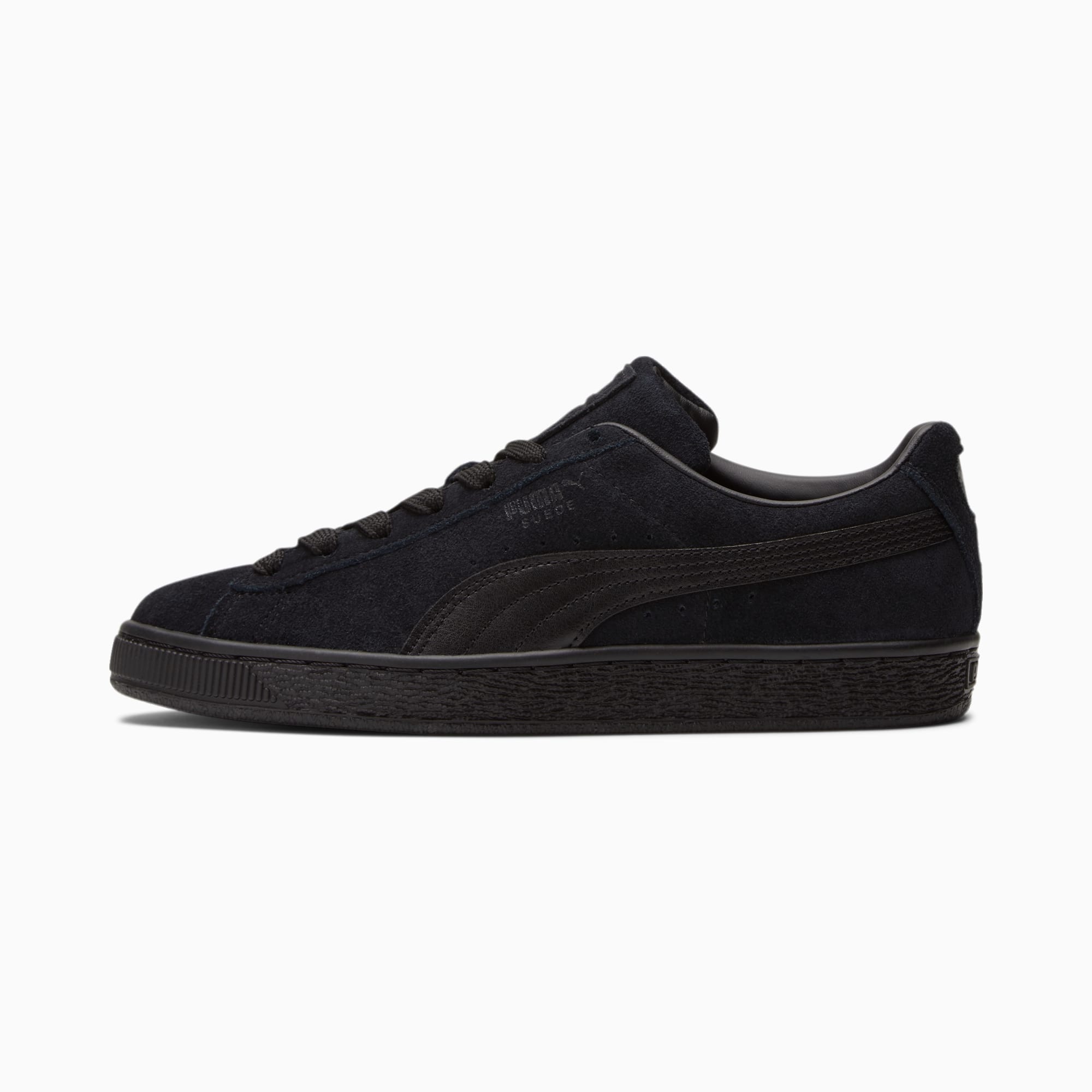 All black suede pumas women's cheap