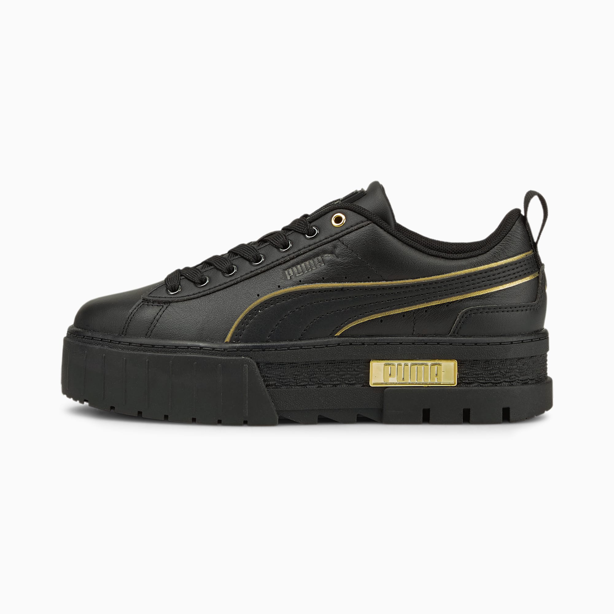 Puma suede platform metallic safari women's sneakers top