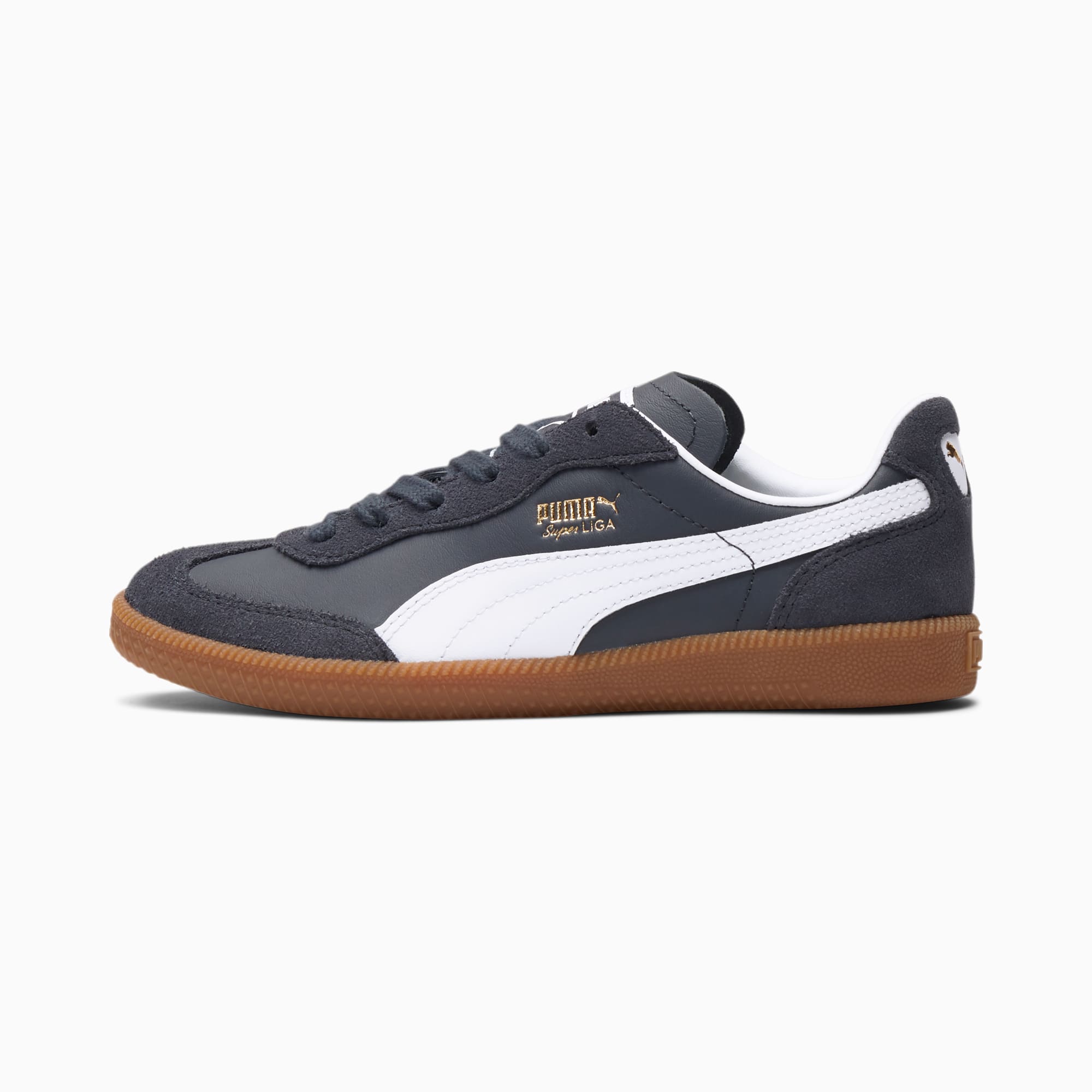 Puma super liga grey hotsell