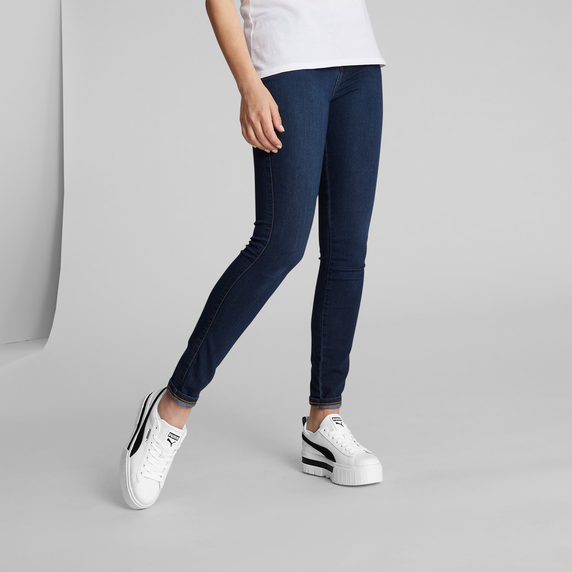 Puma leather platform sneakers sale