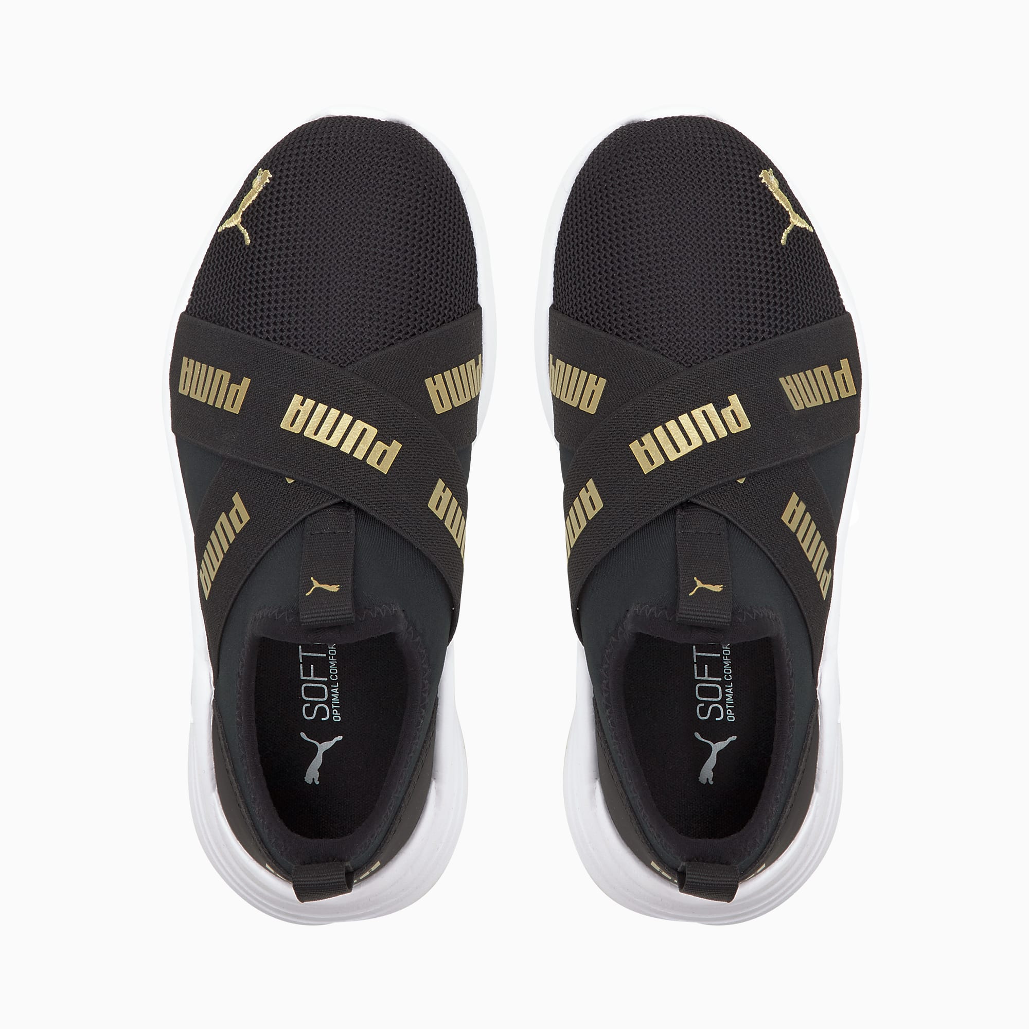 Tenis preto 2024 puma infantil