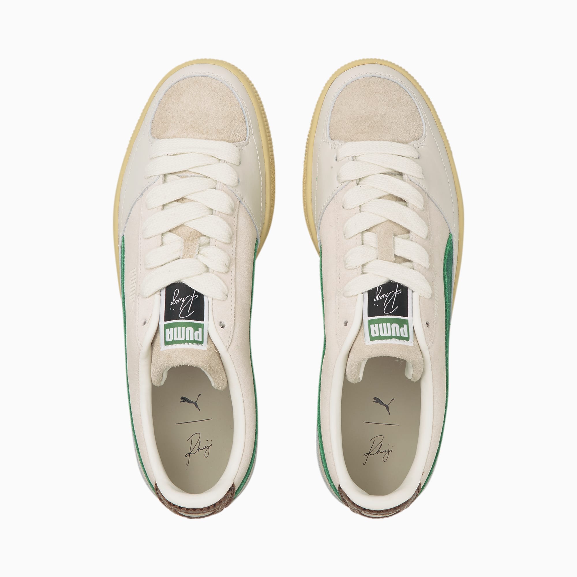 puma x rhuigi suede white