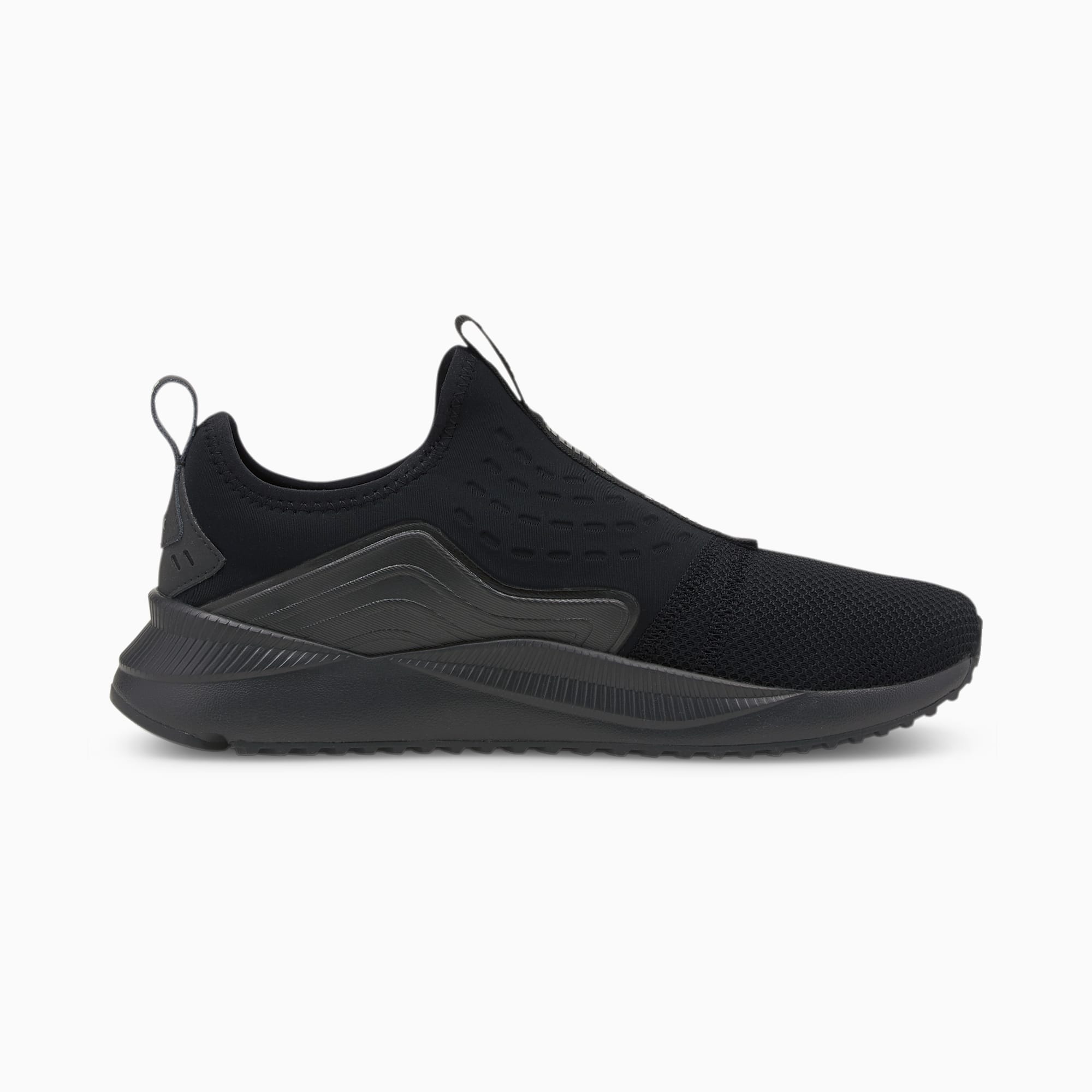 Puma slip on shoes black store