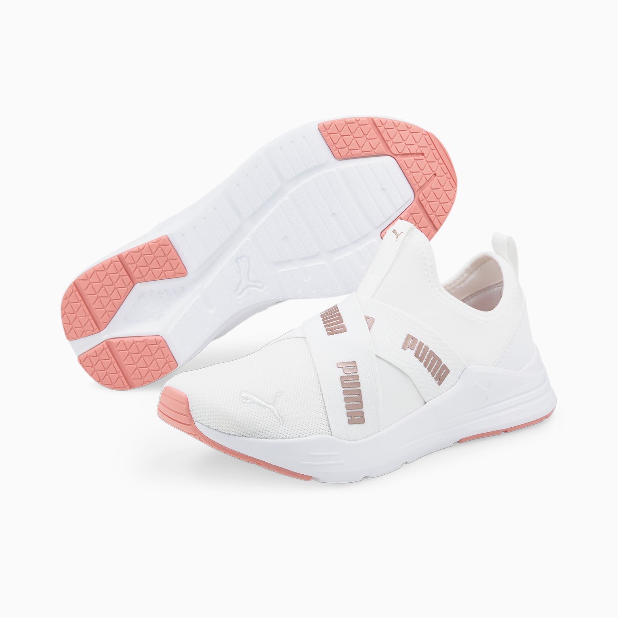 Puma slip on clearance trainers womens