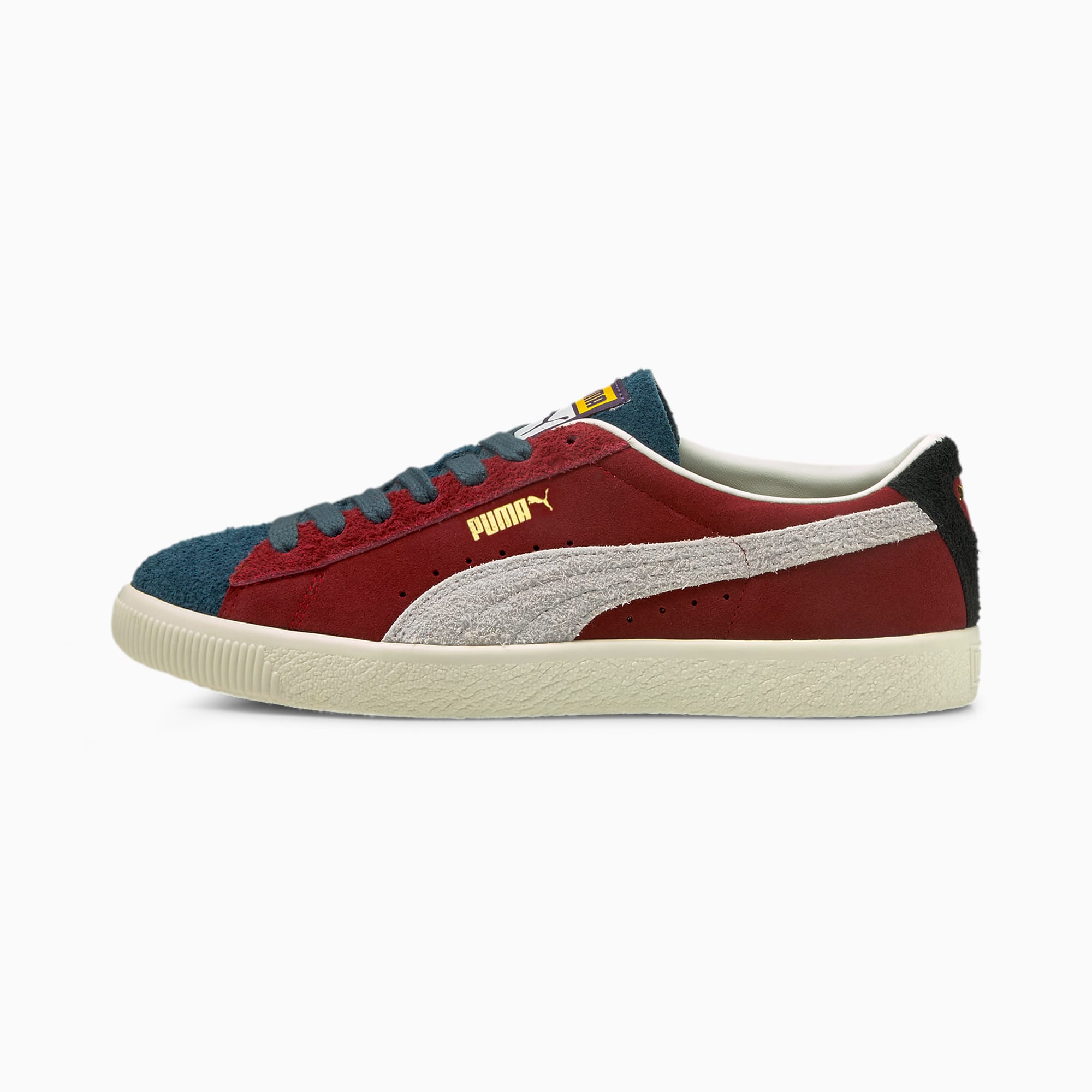 Puma suede grey red 2025