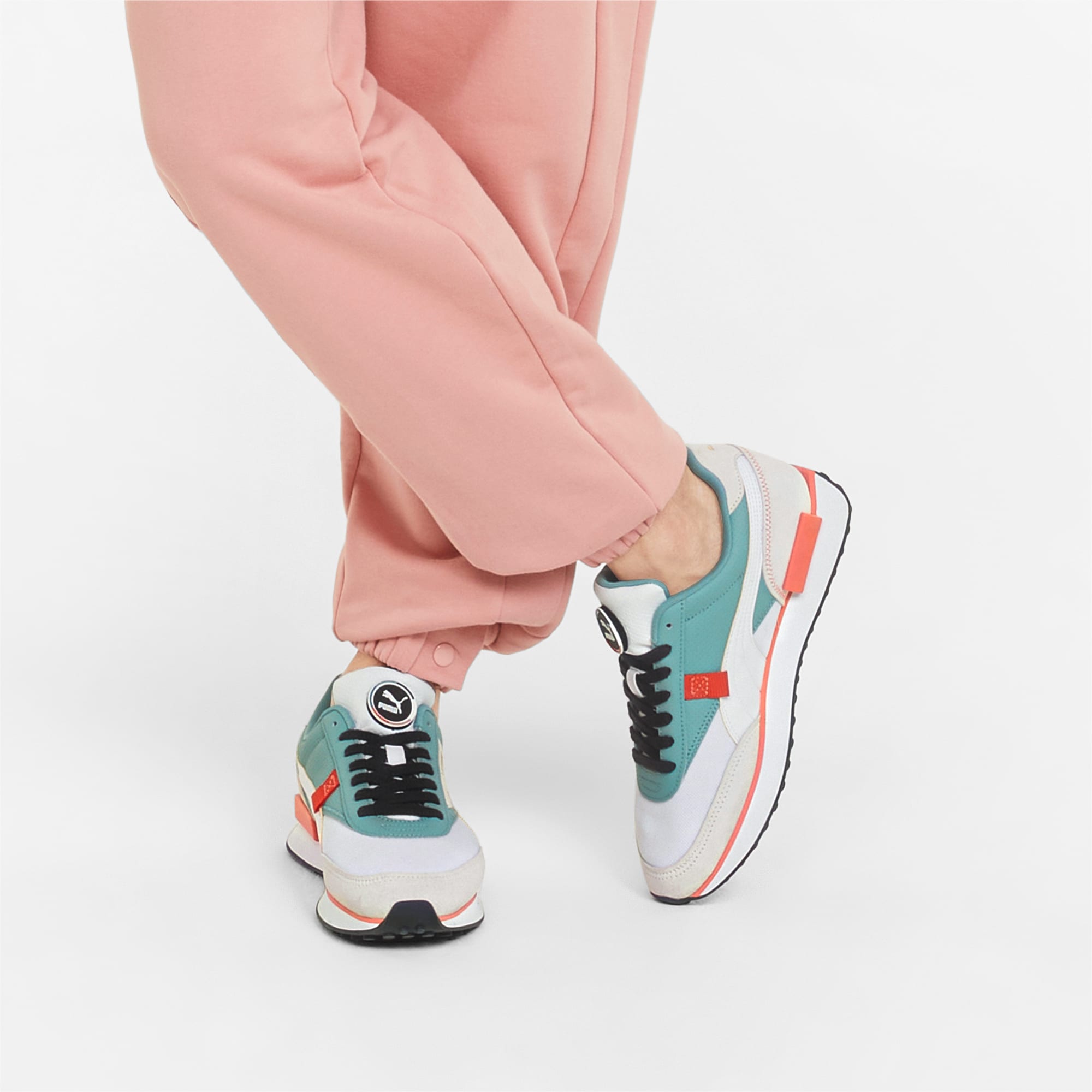 Future Rider Go For Men Sneakers Puma White Mineral Blue Puma Payday Deal Puma
