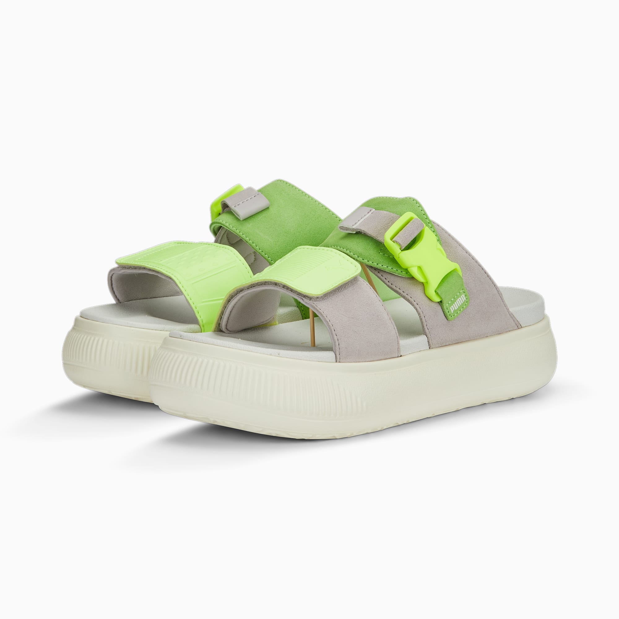 Puma sandals cheap women yellow