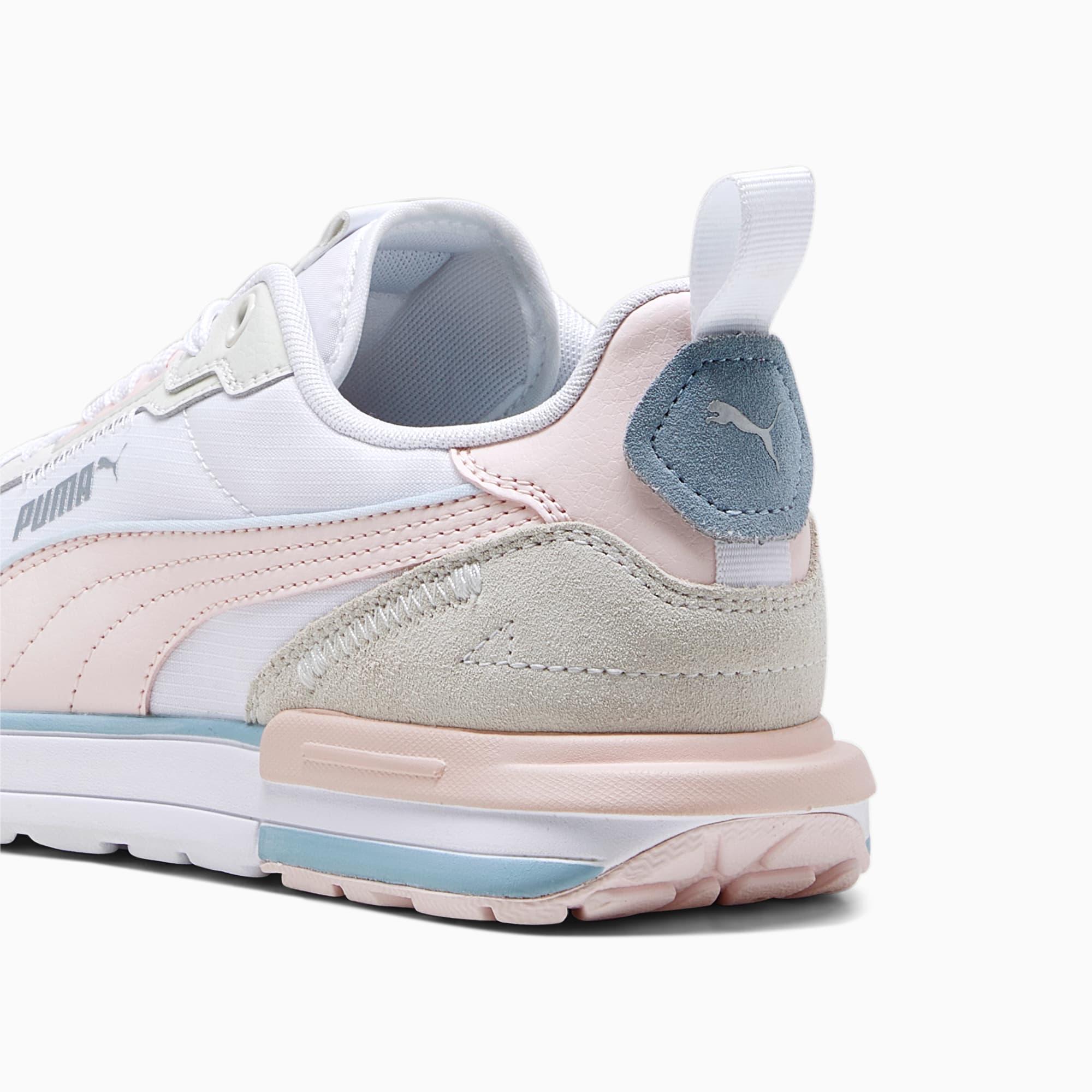 Puma grey hotsell and pink