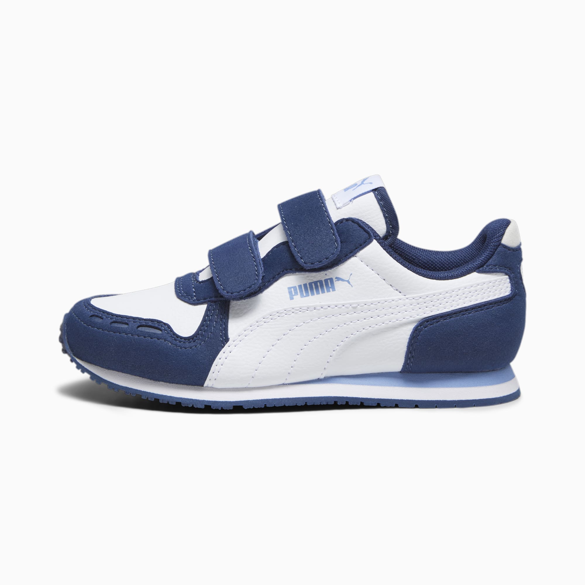 Cabana Racer SL 20 V Kids' Trainers | PUMA White-PUMA White-Persian Blue |  PUMA Shop All Puma | PUMA