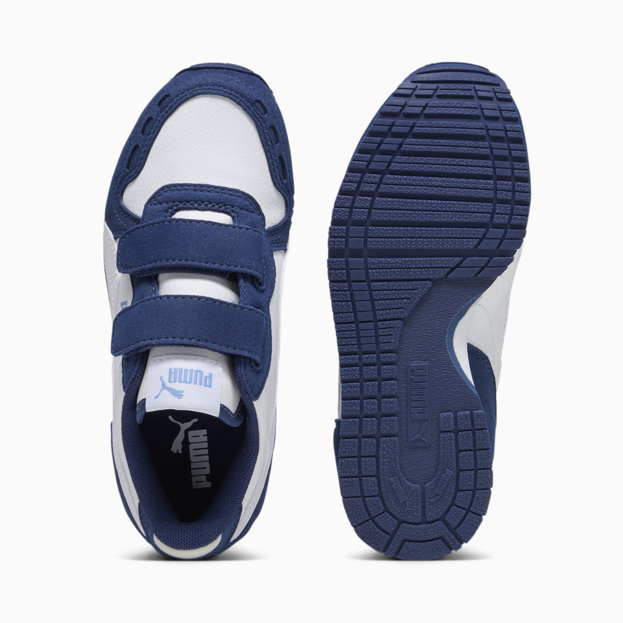 Cabana Racer SL 20 V Kids' Trainers | PUMA White-PUMA White-Persian Blue |  PUMA Shop All Puma | PUMA