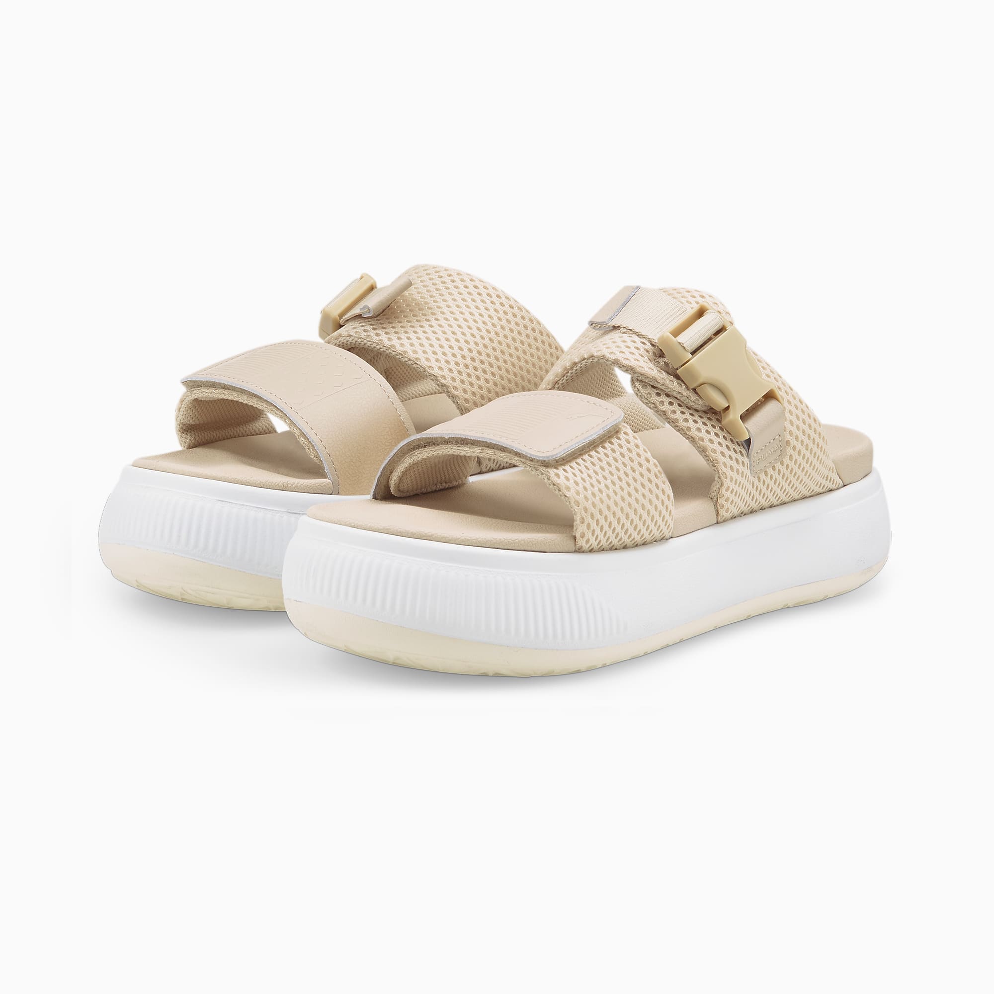 PUMA SUEDE MAYU SUMMER WNS PRISTINE-WARM WHITE（プーマ