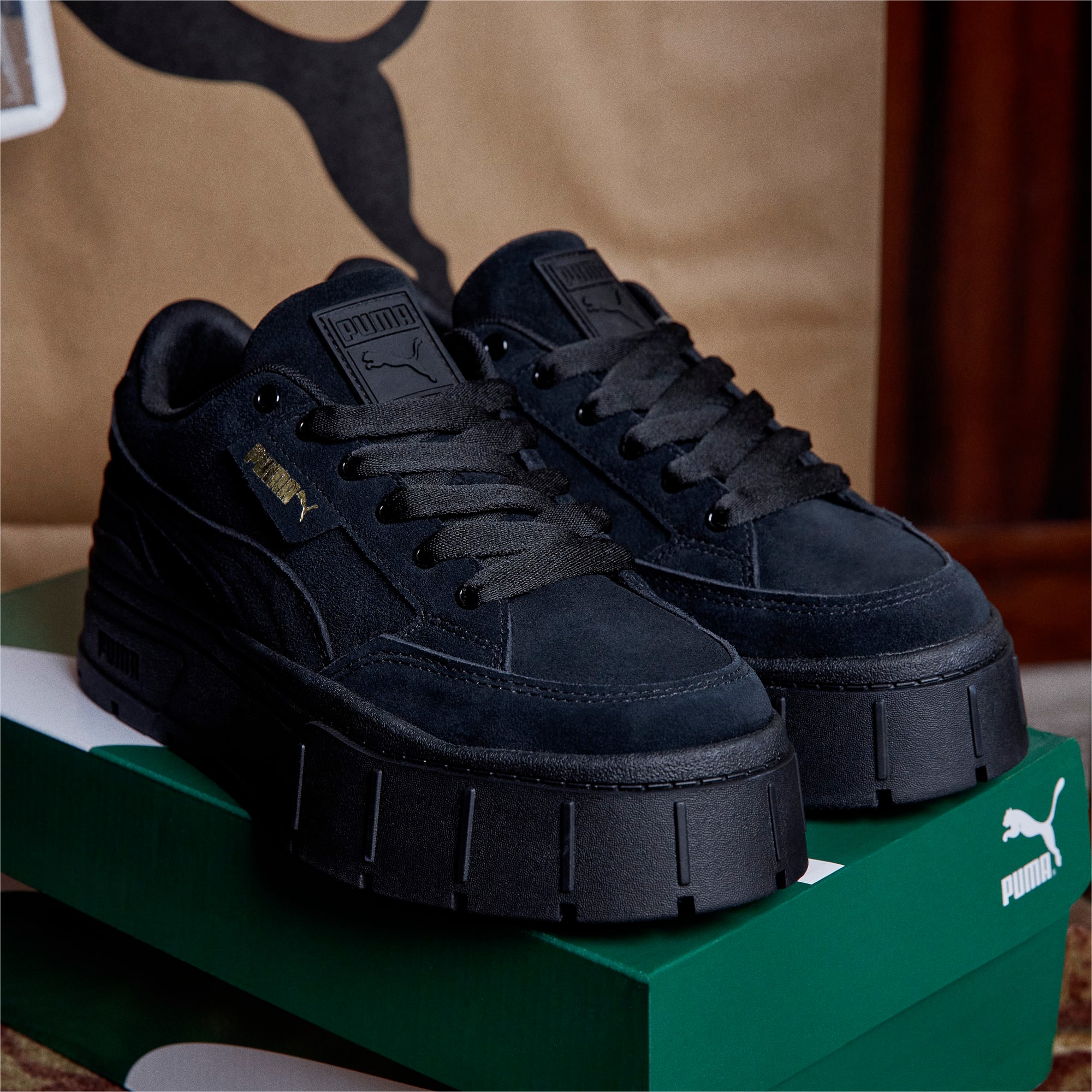 Mayze Stack Suede Sneakers Women PUMA