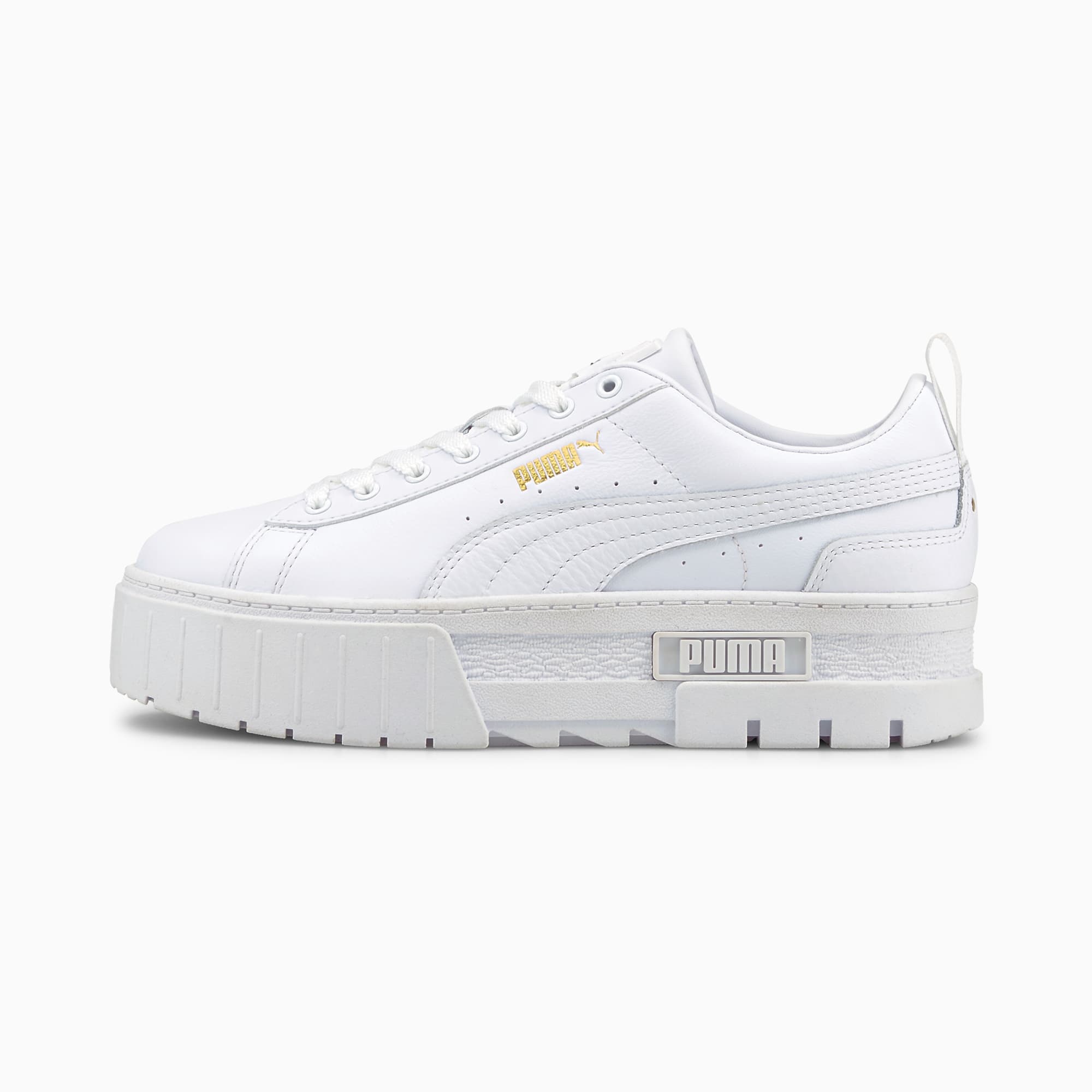 Mayze Classic sportschoenen voor dames, Puma White, extralarge