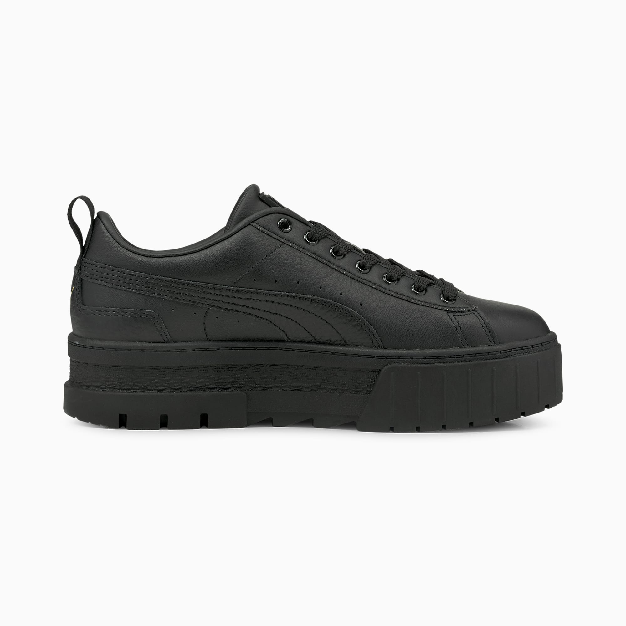 Grey puma platform sneakers cheap