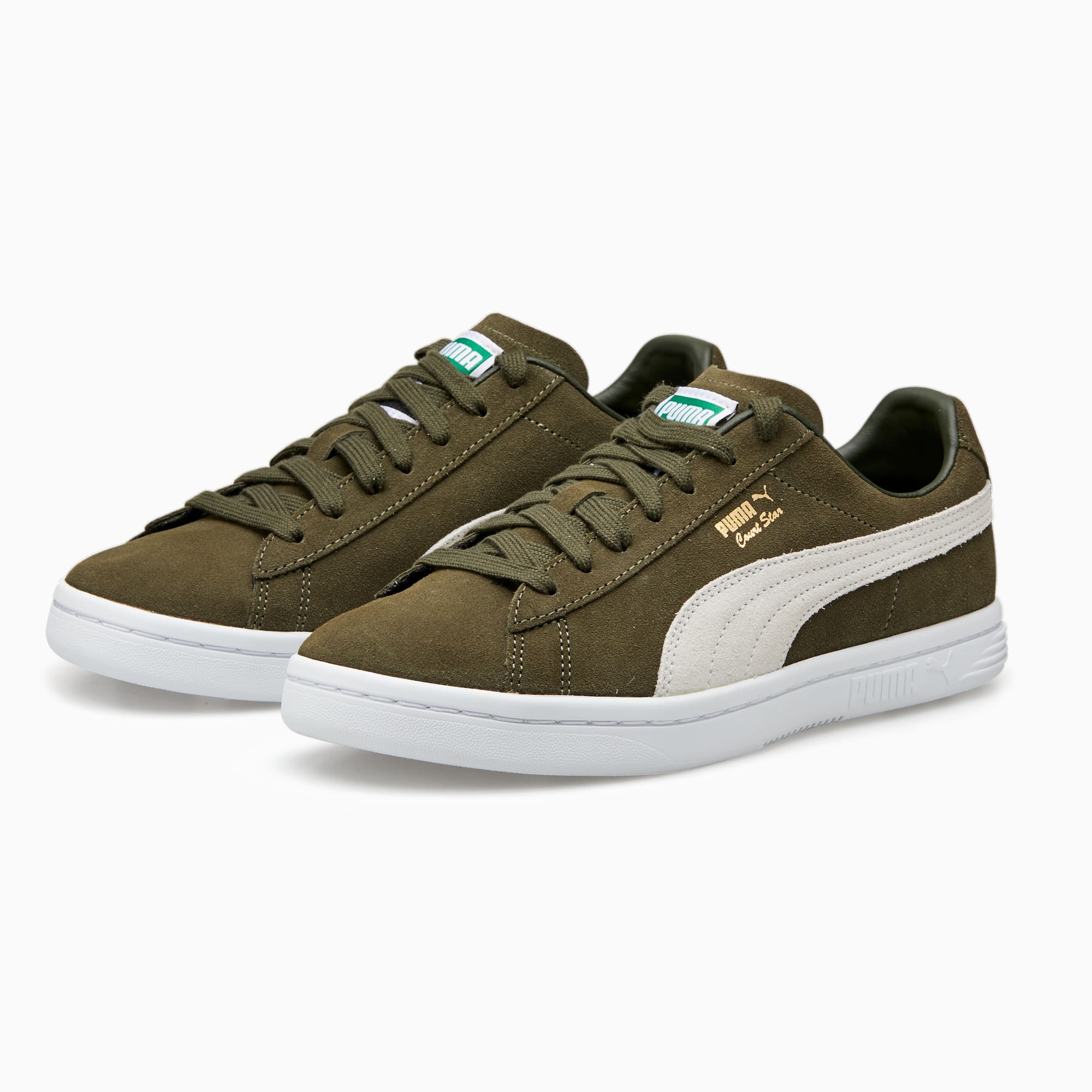 Puma court star online green