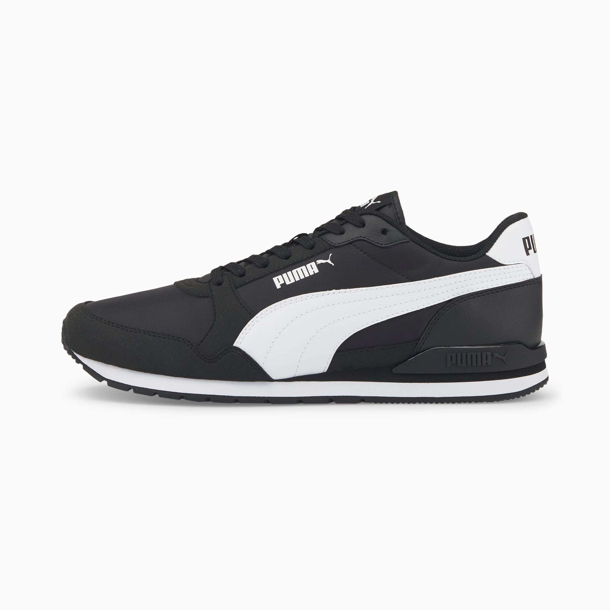 Puma ST Runner V3 L White Grey Violet Men Casual Shoes Sneakers 384855-10