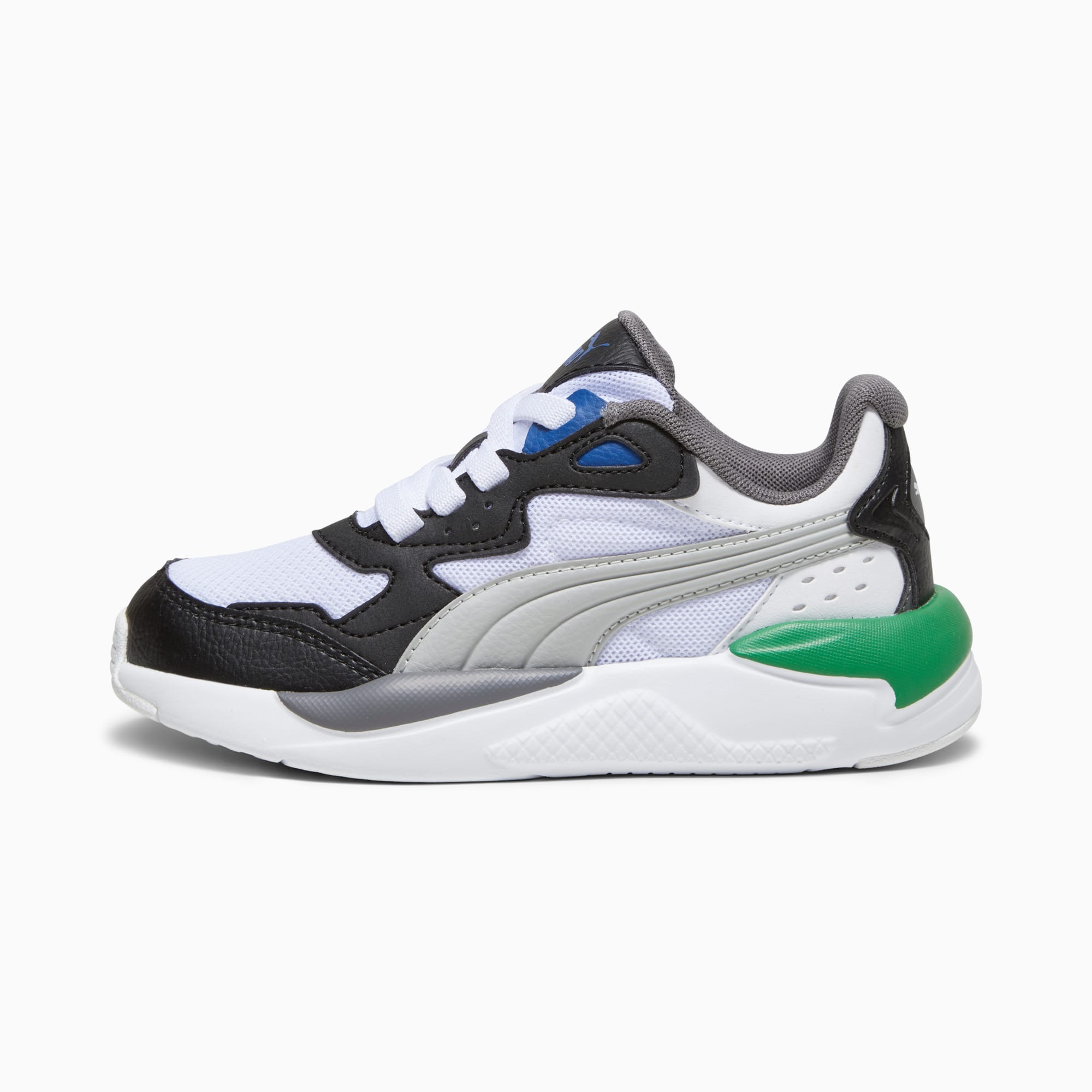 Baskets à fermeture facile X-Ray Speed Enfant, PUMA White-Cool Light Gray-PUMA Black-Archive Green, large