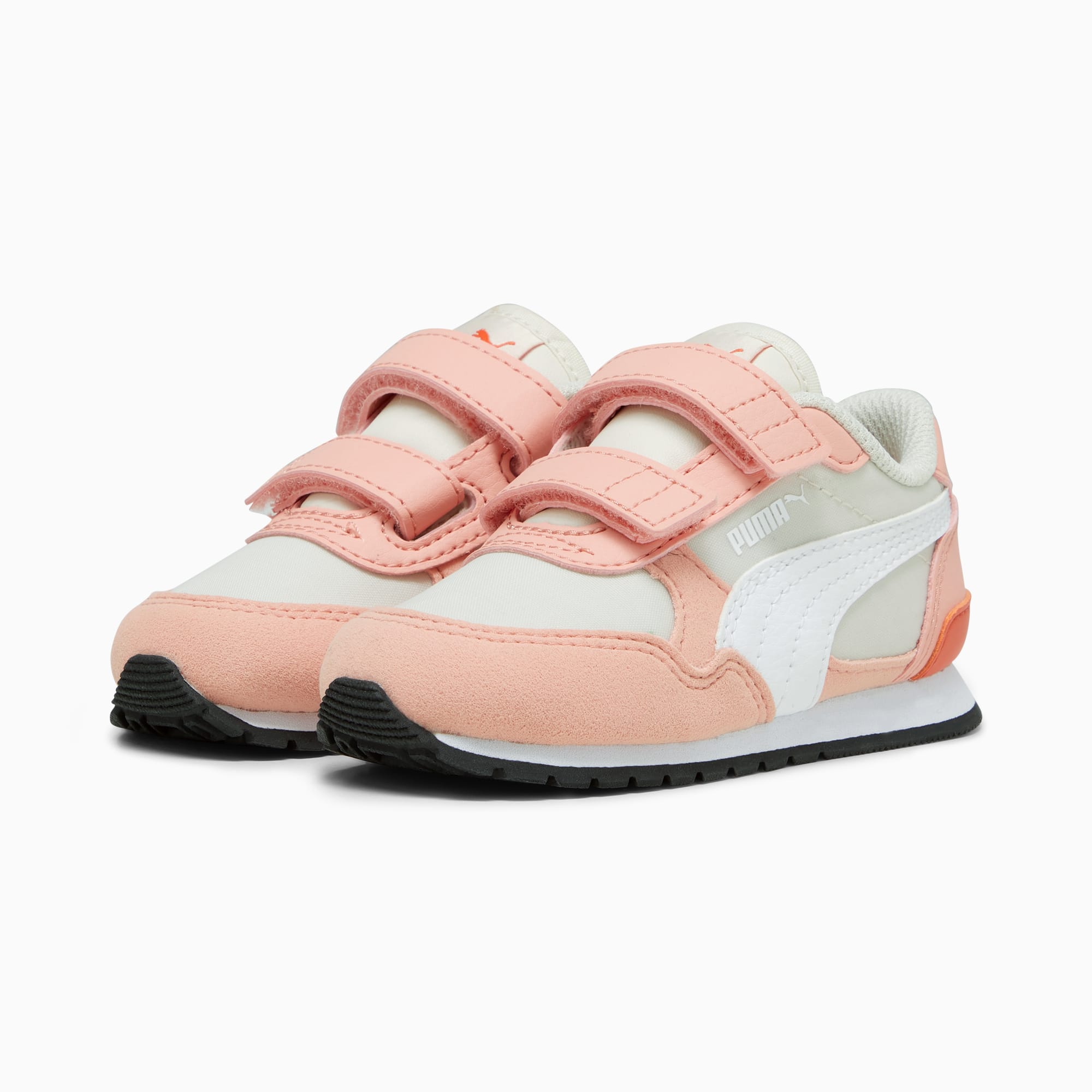 ST Runner v3 NL AC Unisex Sneakers Infants 0 4 years Alpine Snow PUMA White Poppy Pink PUMA Kids PUMA