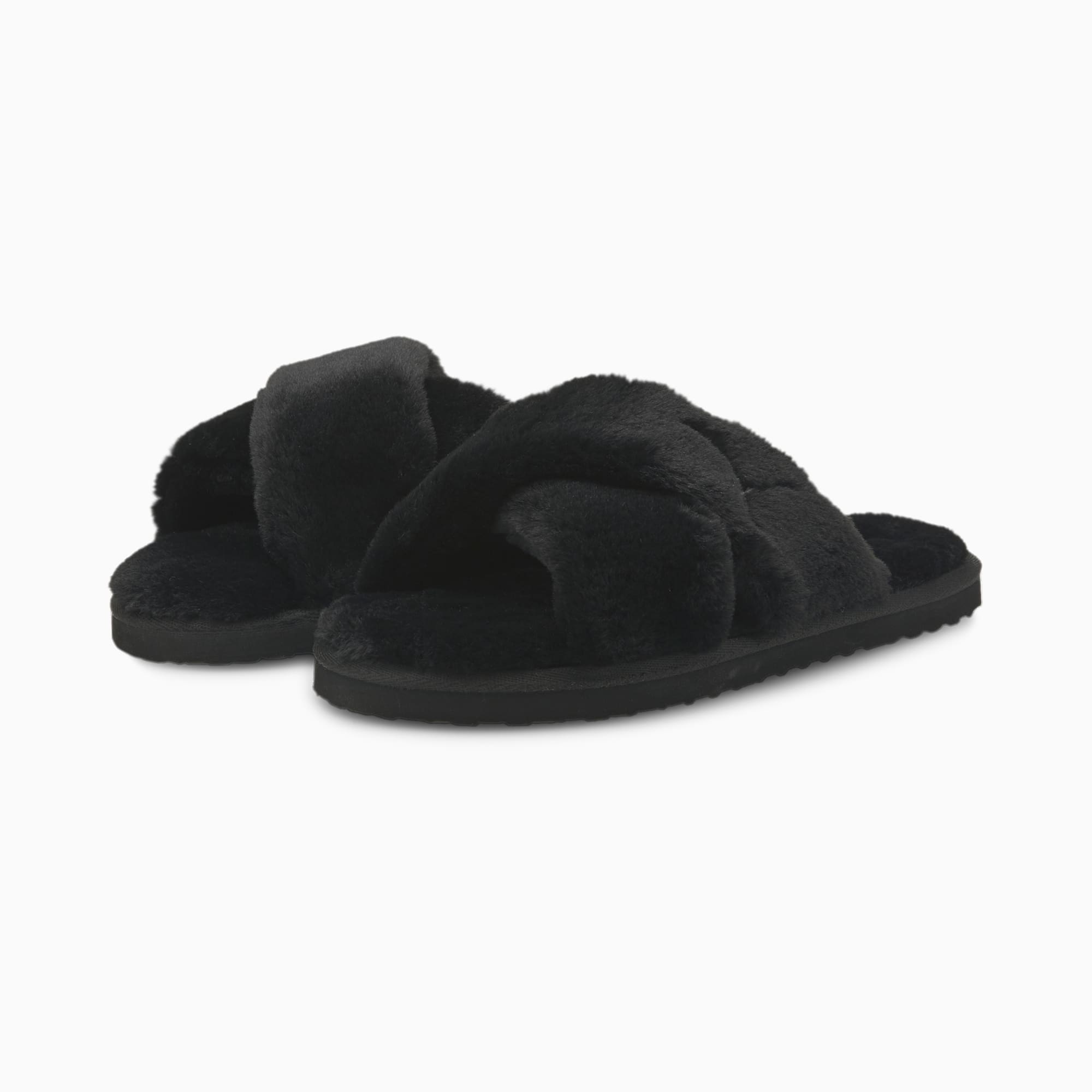 Ciabatte puma con pelliccia cheap
