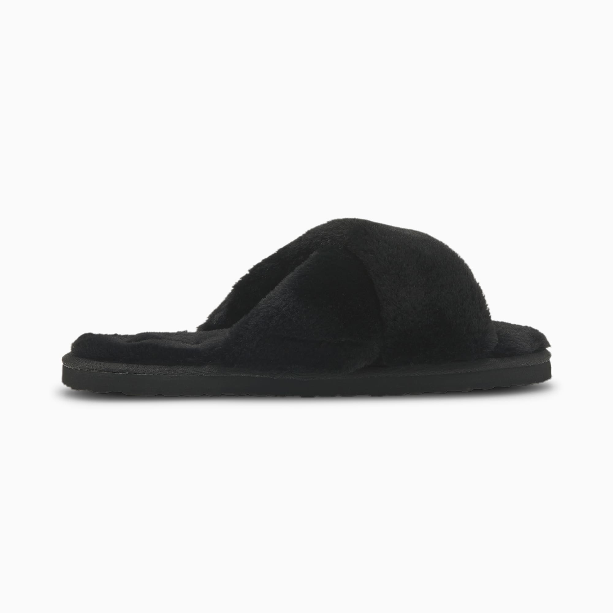 Ciabatte puma outlet con pelo
