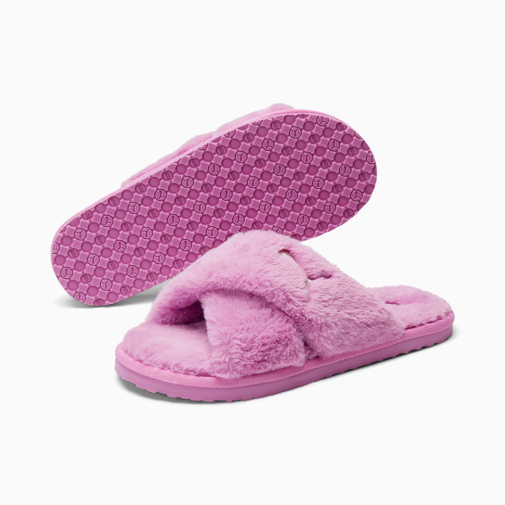 Fluff X Strap Slide Women