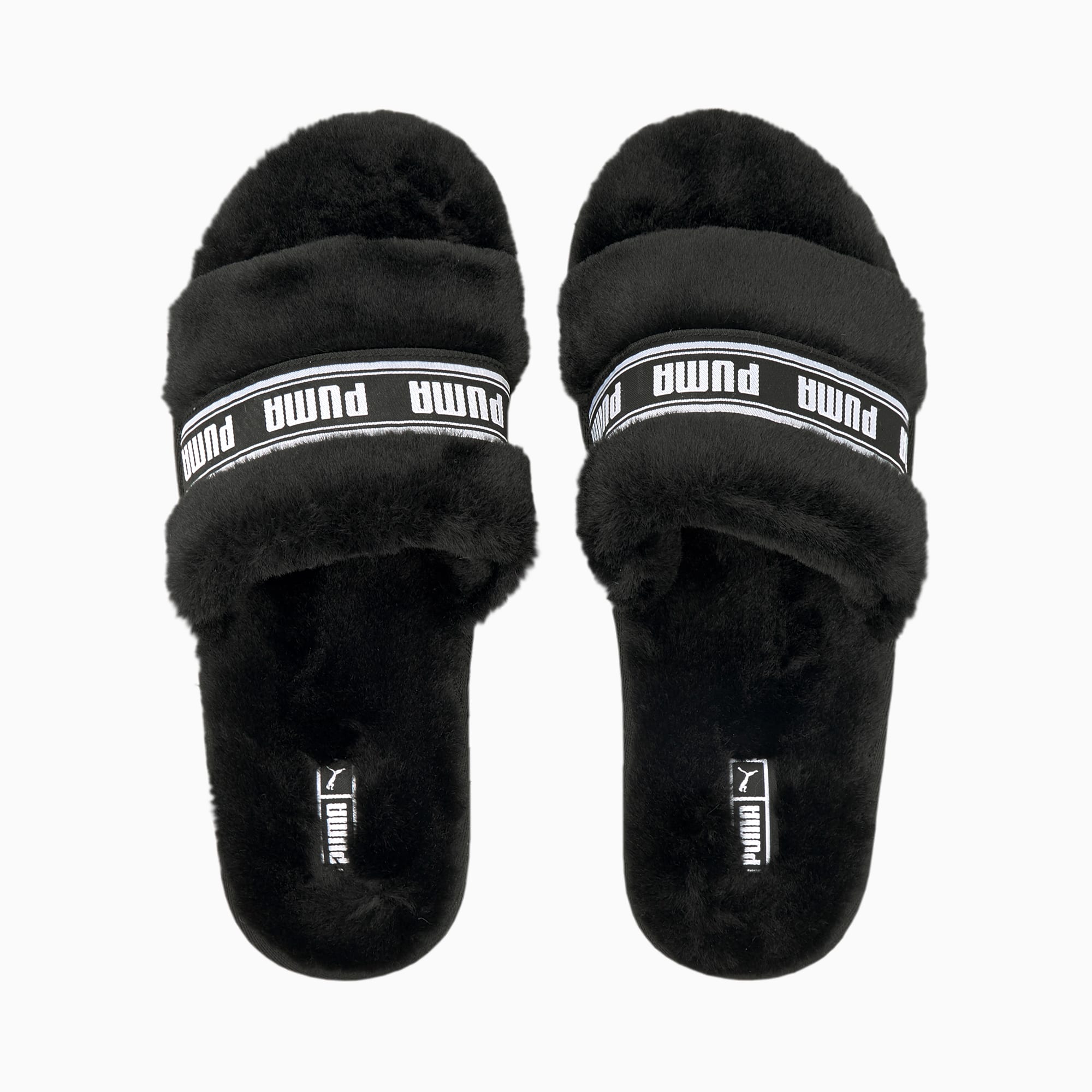 Puma fluffy shop slides 0-60