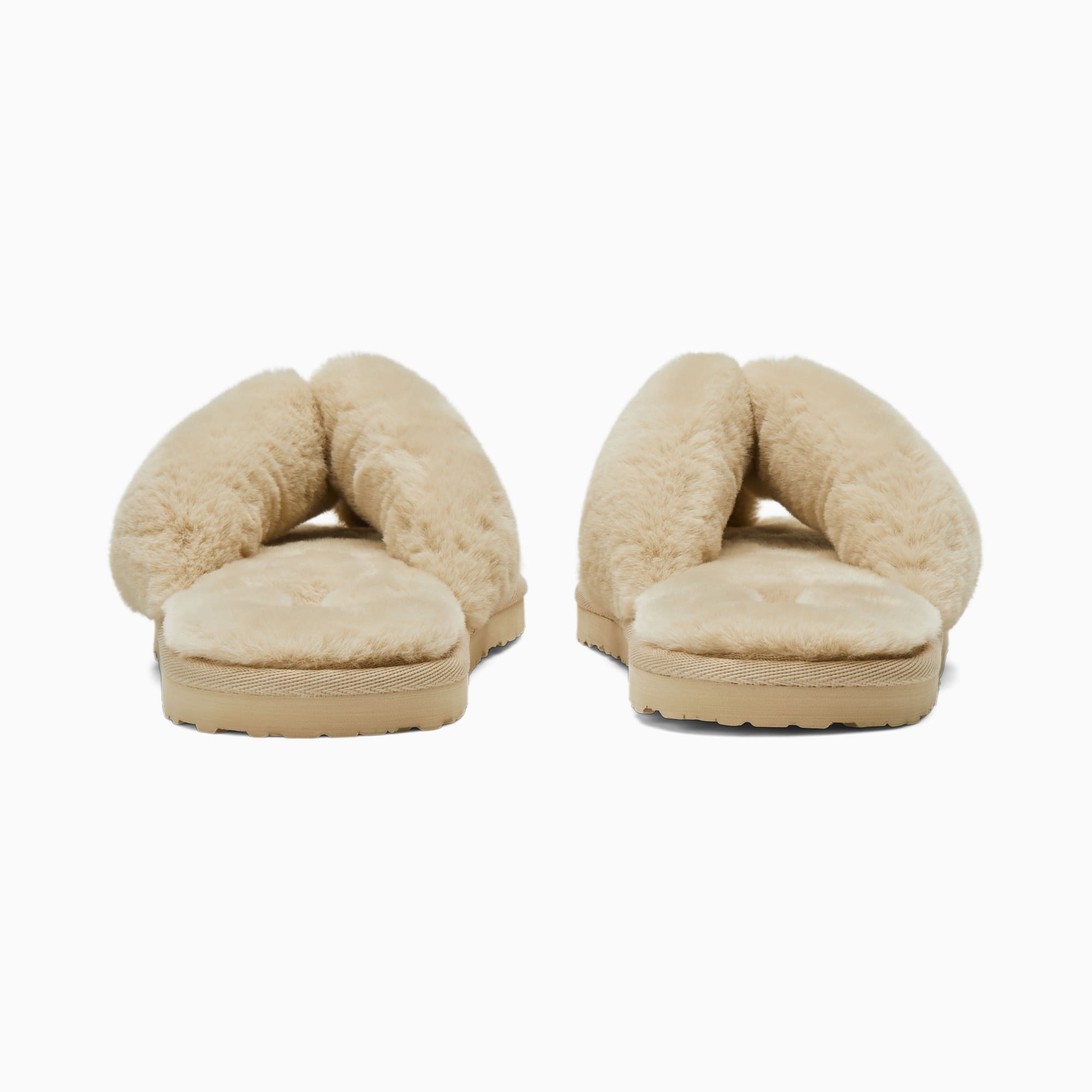 Puma flip flops fluffy clearance