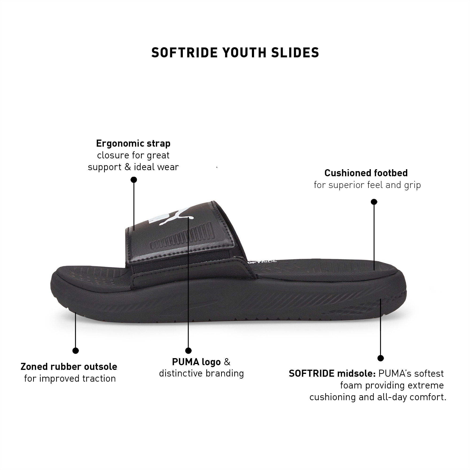 Under armour youth sale slides
