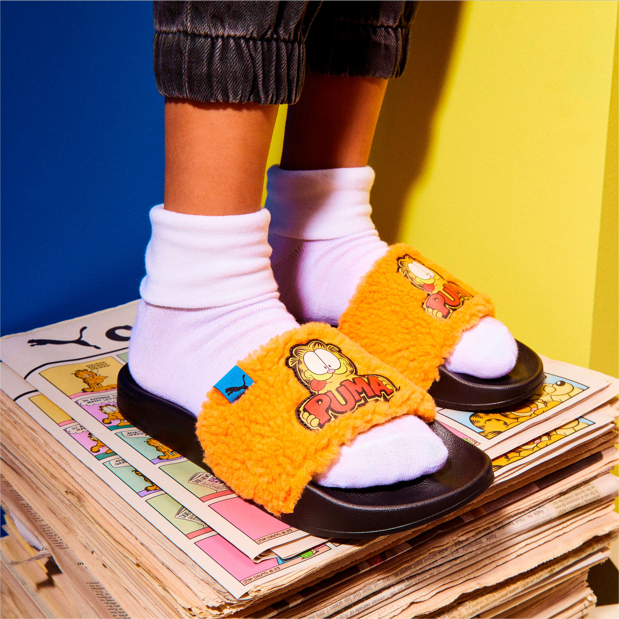 Puma x sesame street slides clearance