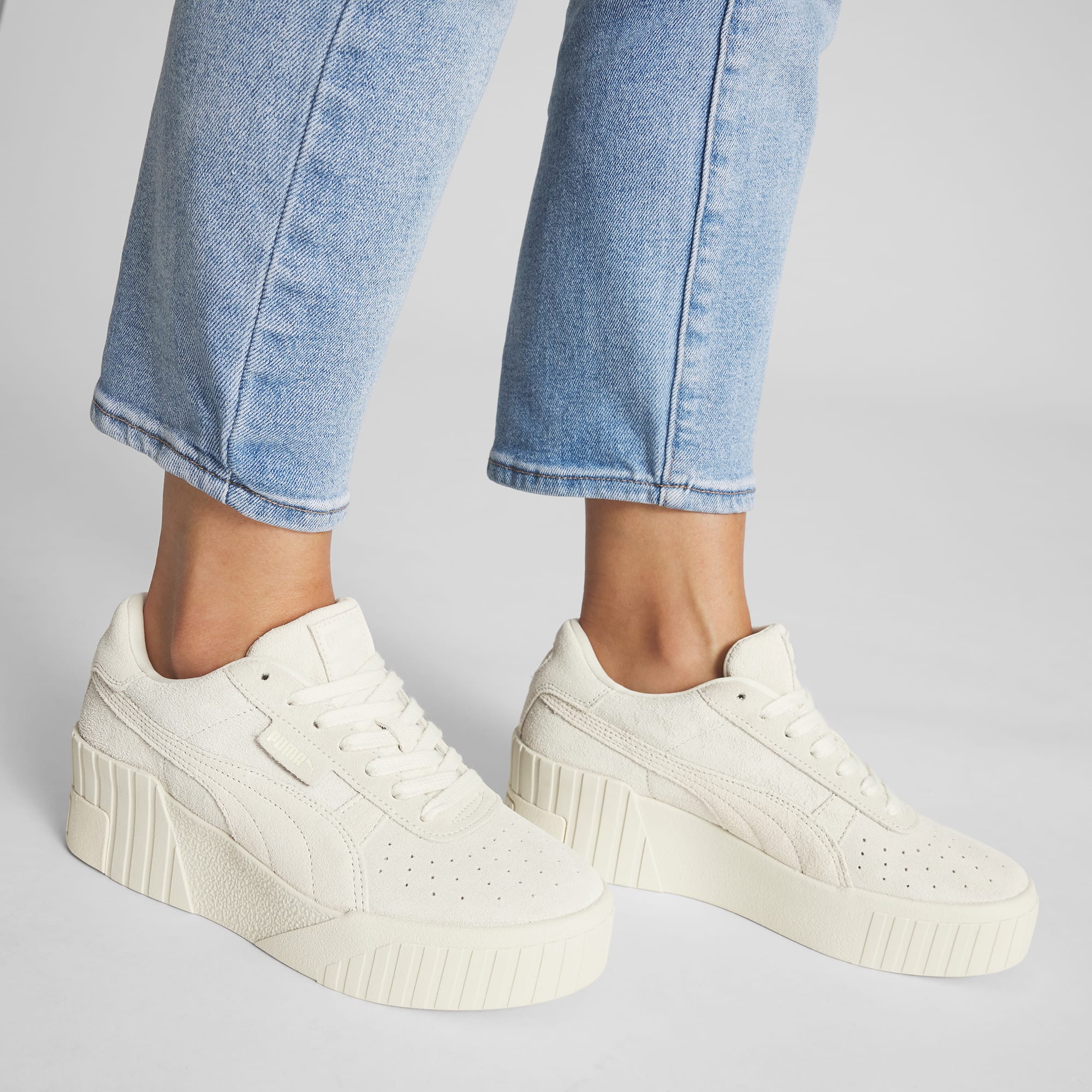 Puma Caroline Stripe Ts Wedge Sneakers, $70, Puma