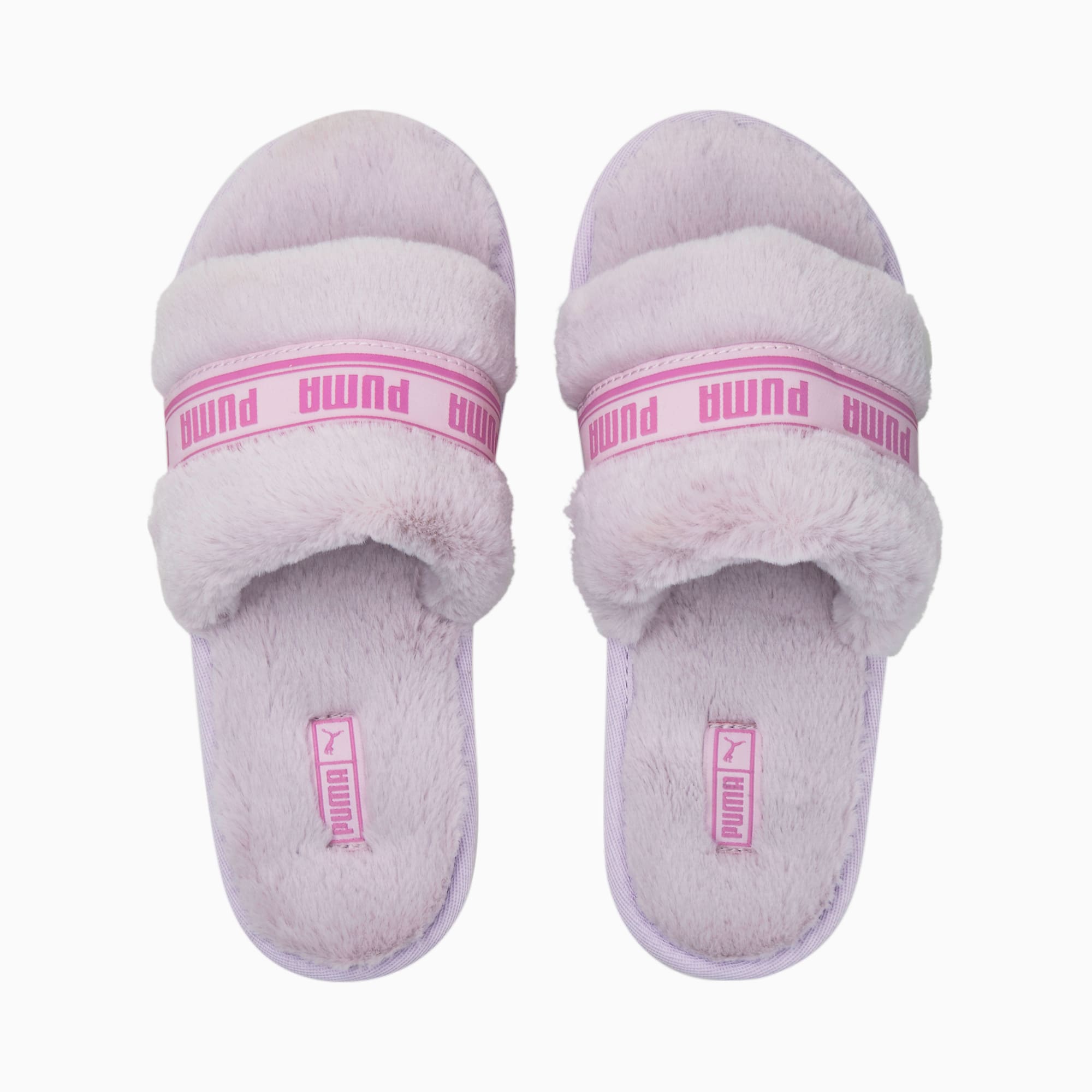 Puma furry slides history outlet