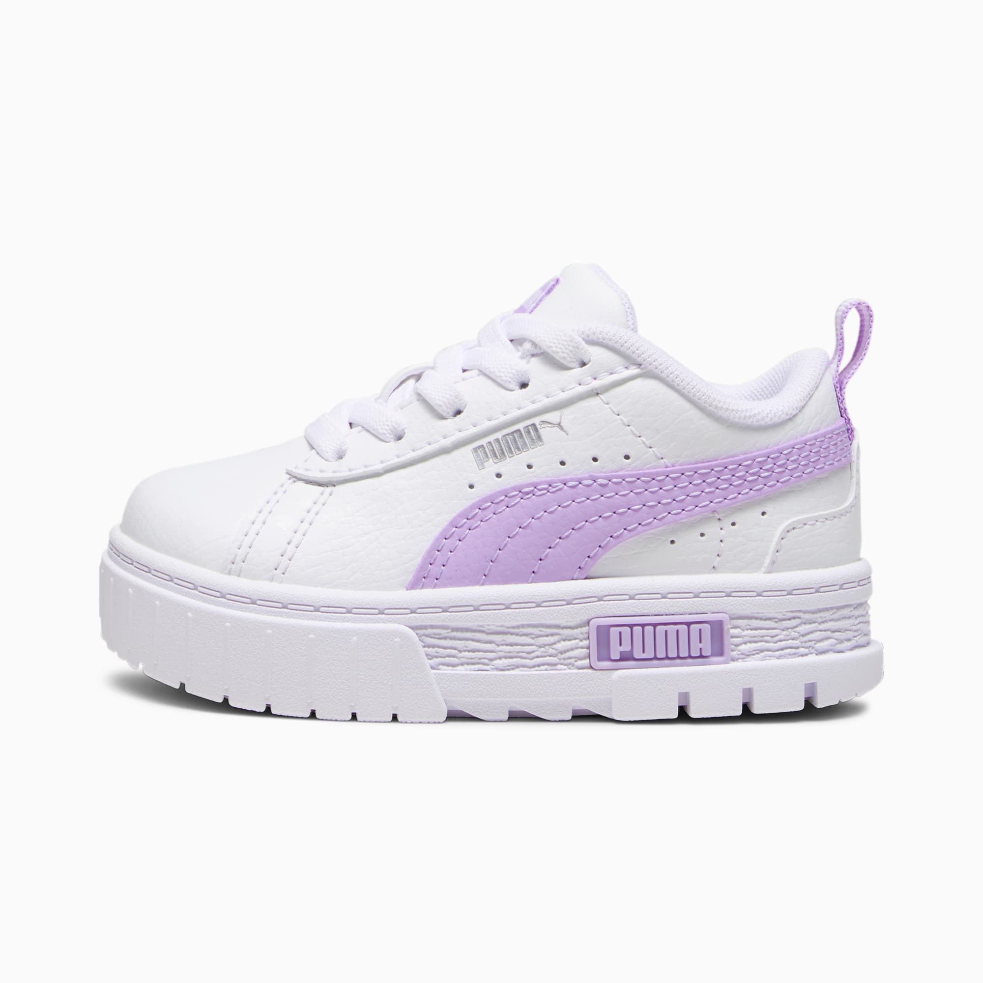 Mayze Lth Alternative Closure Babies Trainers purple PUMA