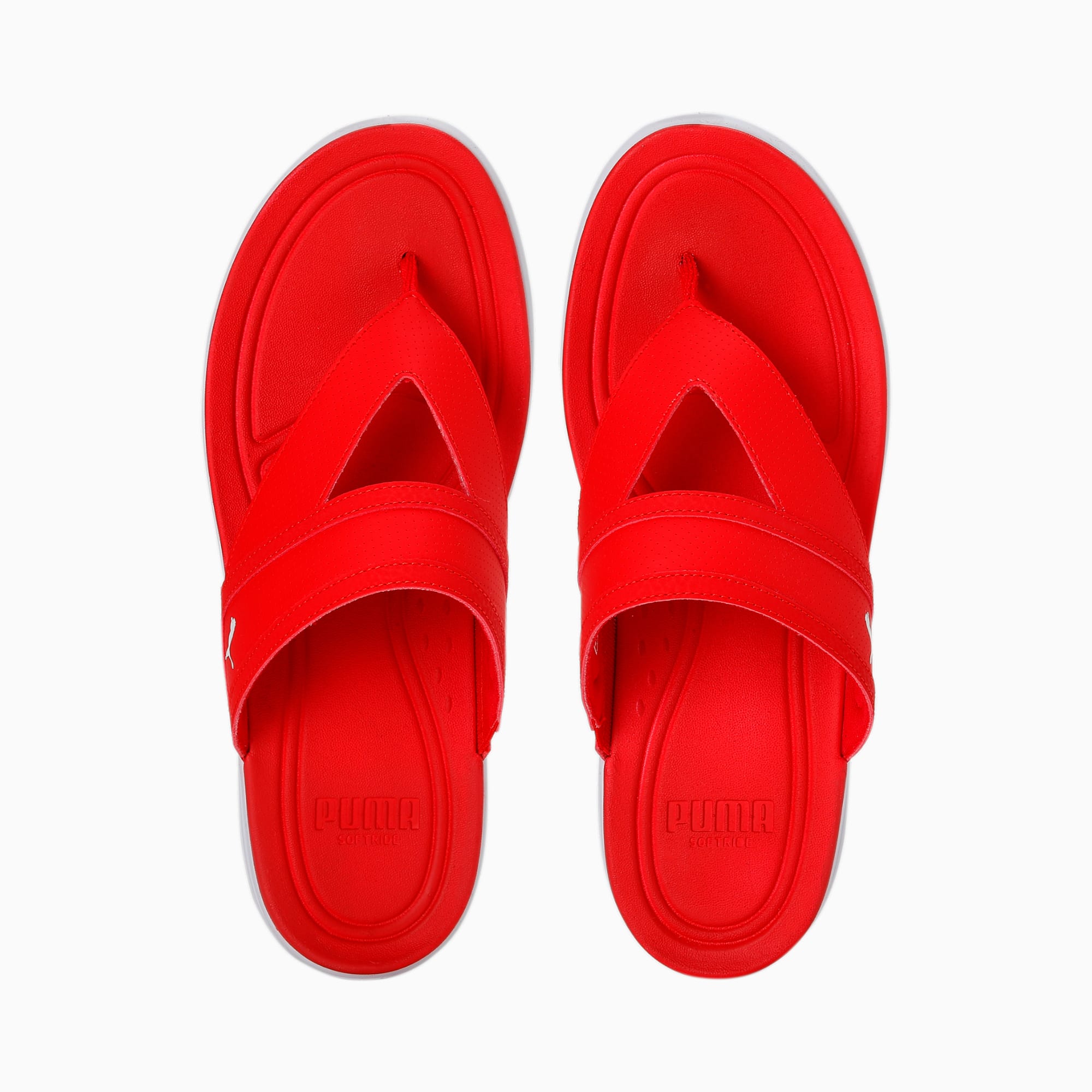Puma slides womens red on sale