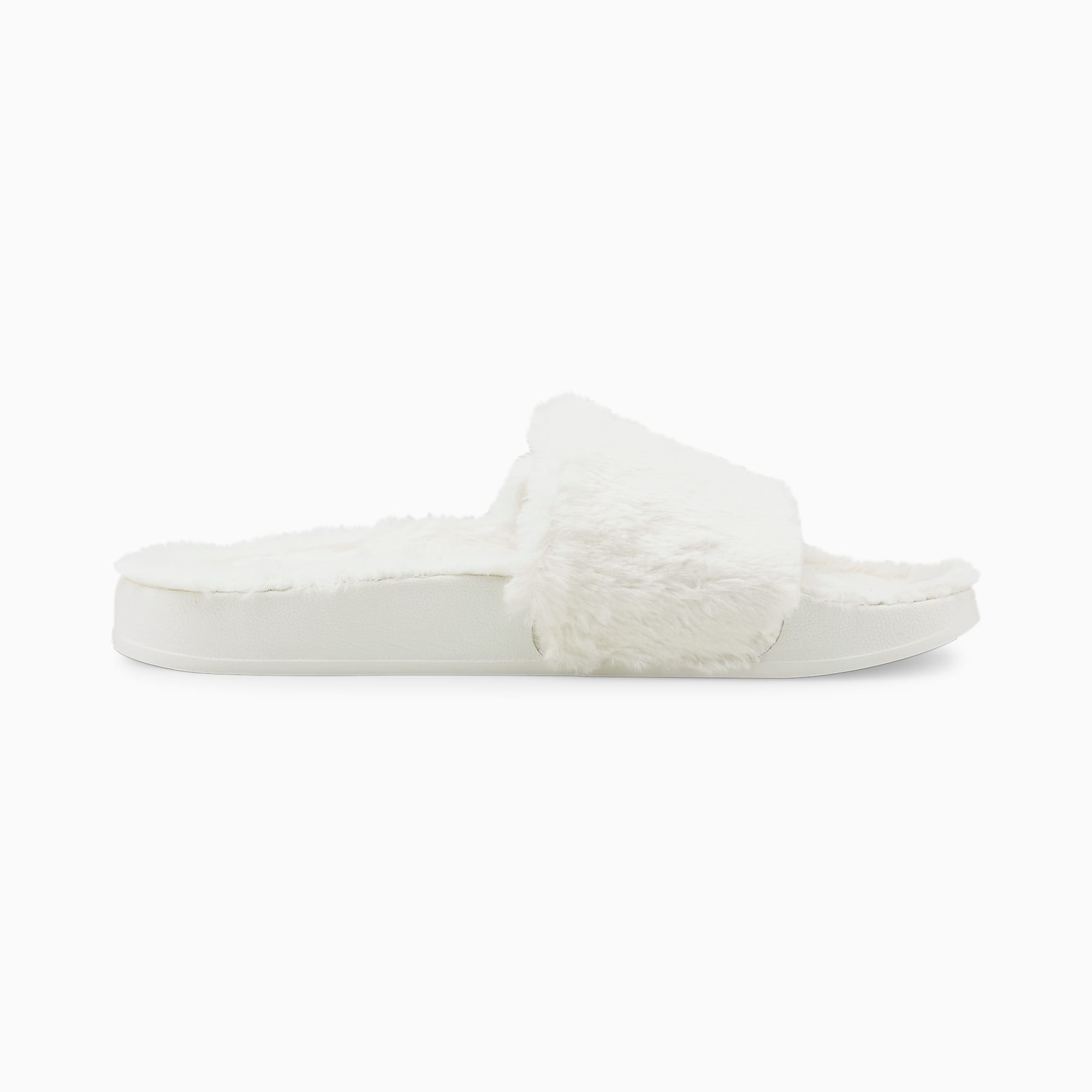 Puma furry slides designer hotsell