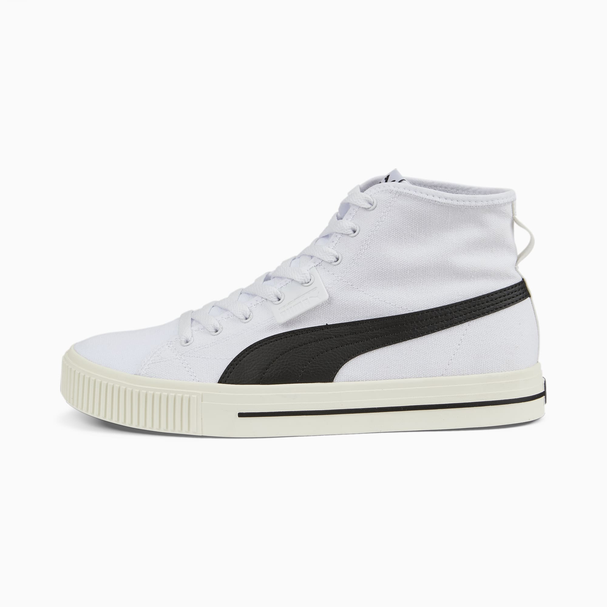 Ever Mid Sneakers | Puma White-Puma Black-Pristine | PUMA Shop All Puma ...