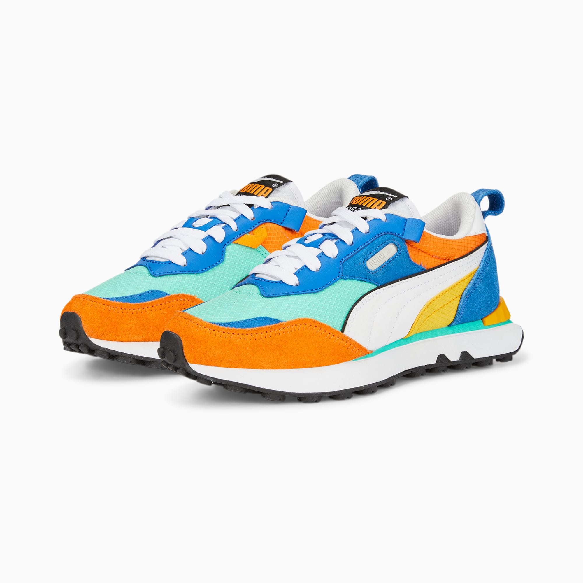 Puma carson runner orange kids discount