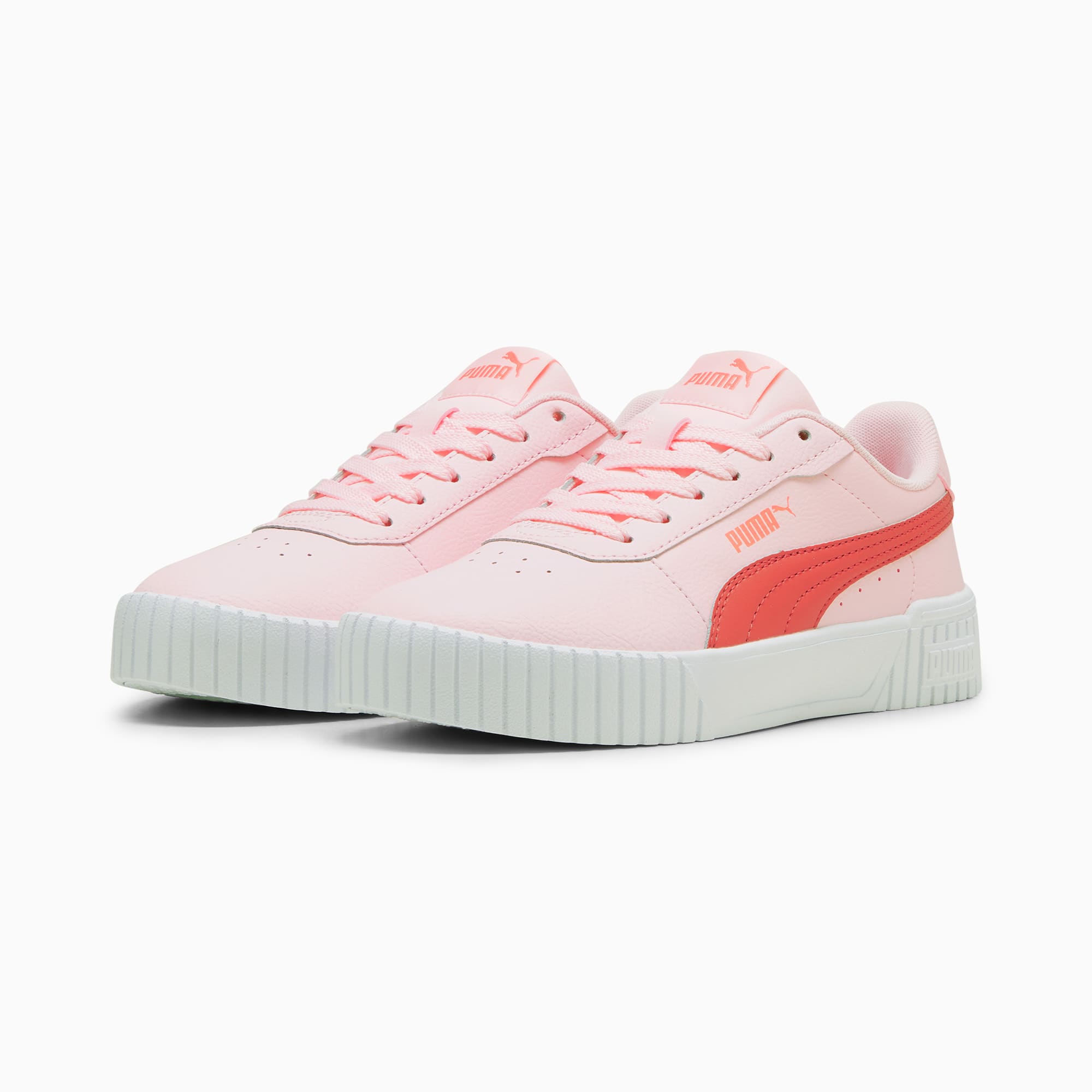 Zapatos puma top rosados juveniles